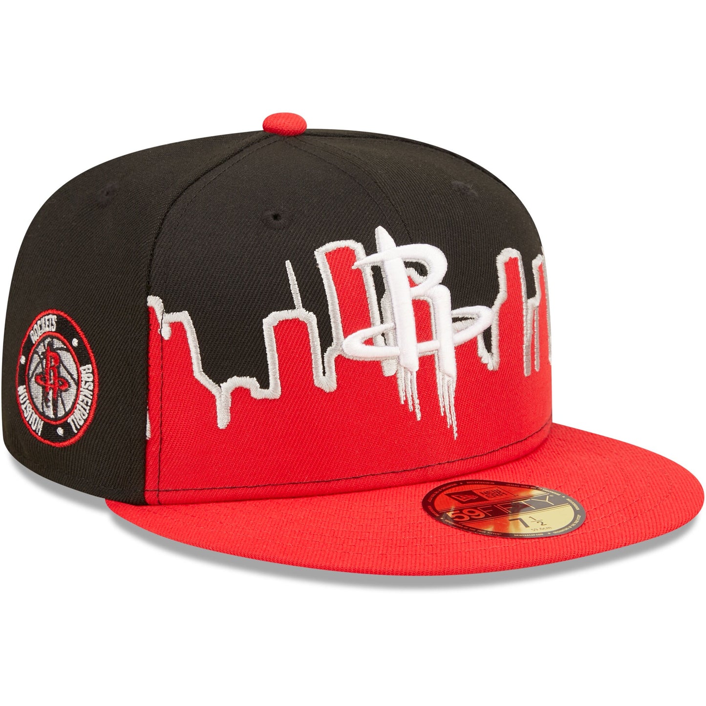 Houston Rockets New Era 2022 Tip-Off 59FIFTY Fitted Hat - Red/Black