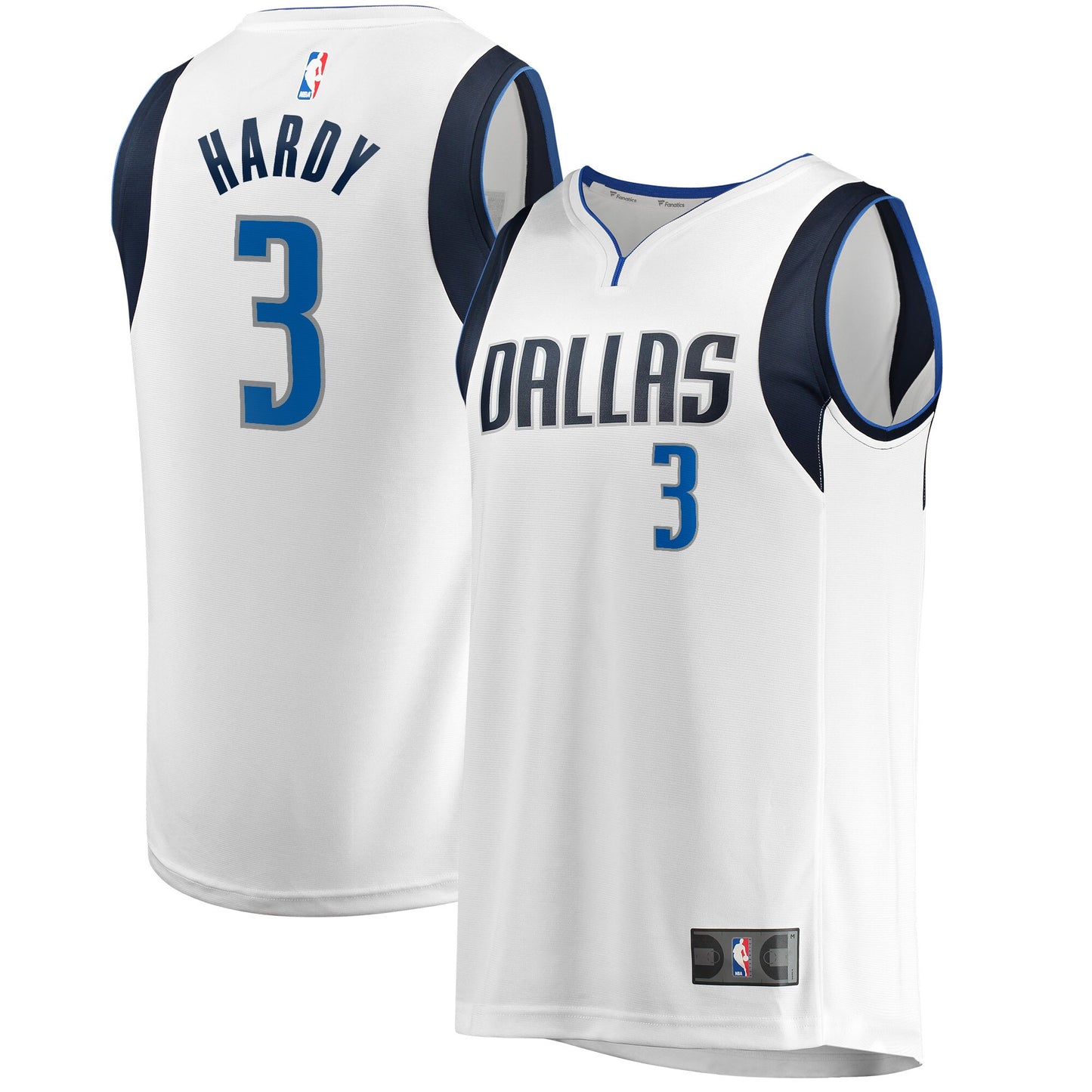 Jaden Hardy Dallas Mavericks Fanatics Branded Fast Break Player Jersey - Association Edition - White