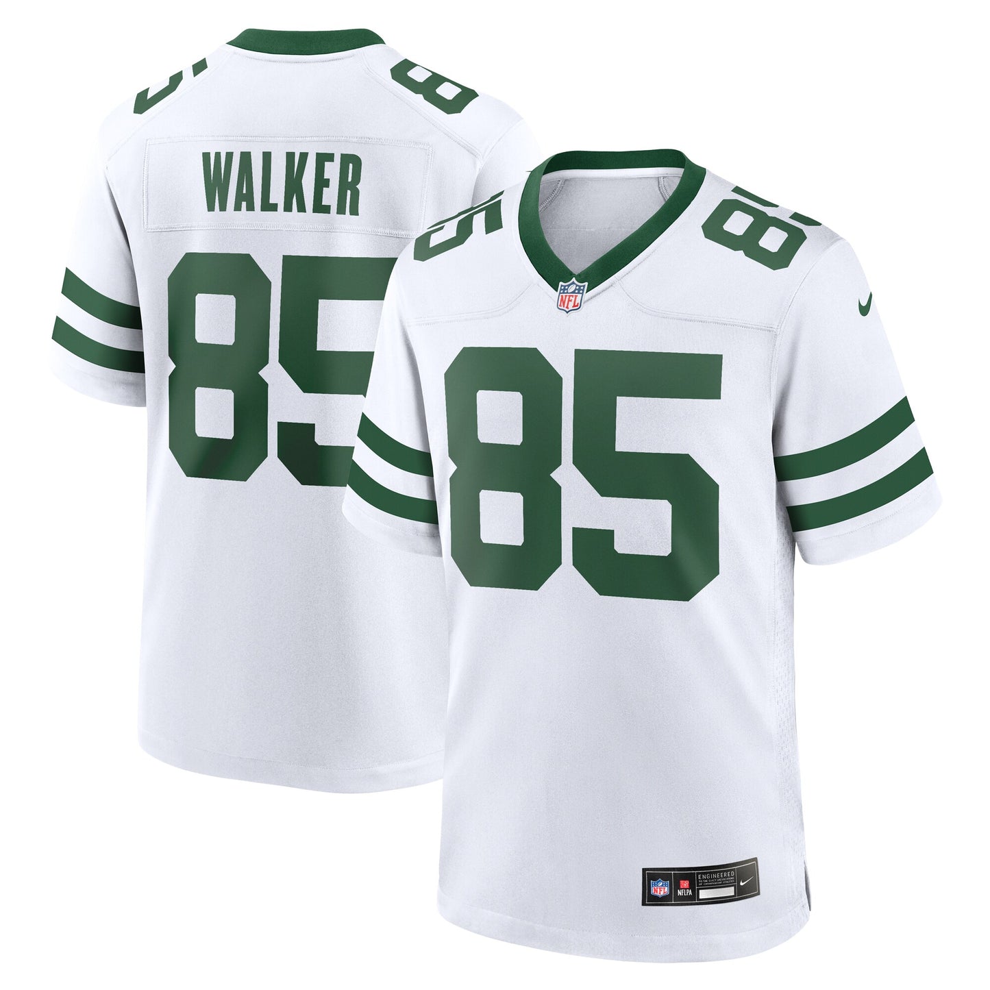 Wesley Walker New York Jets Nike Legacy Retired Player Game Jersey - White