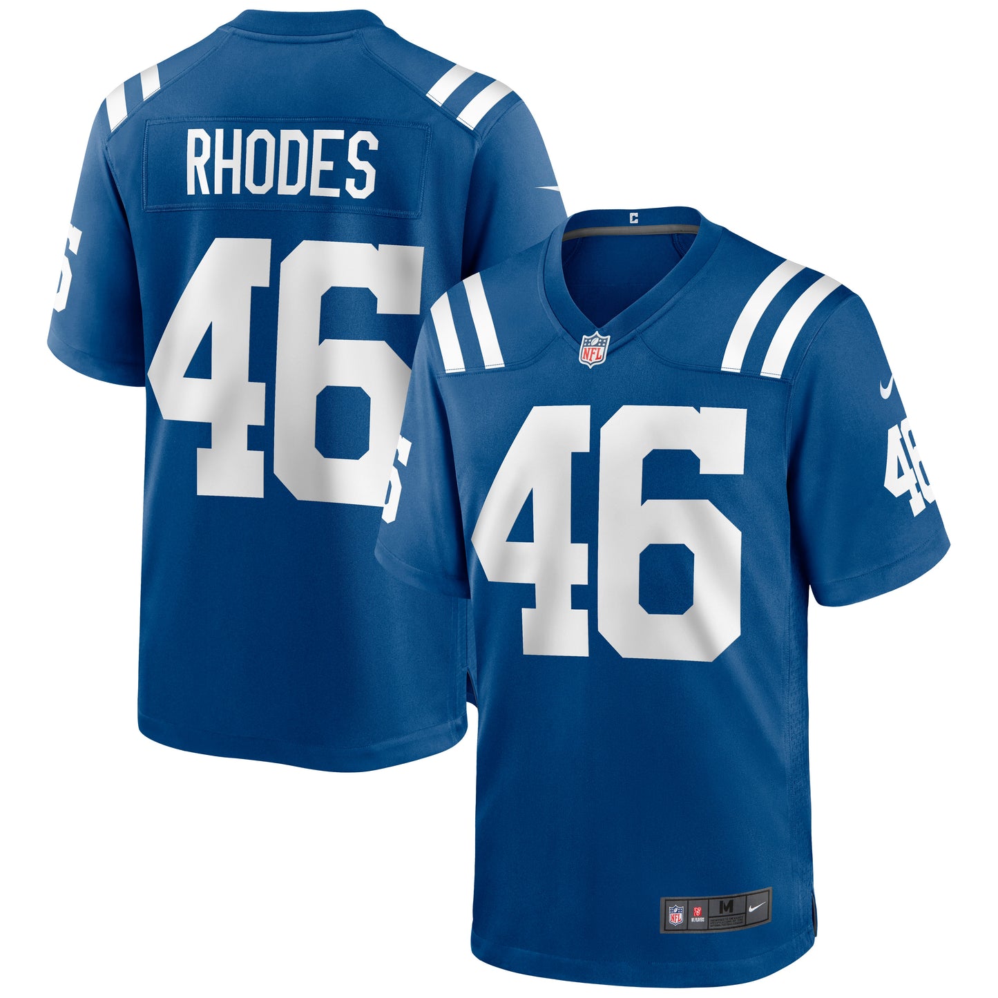 Luke Rhodes Indianapolis Colts Nike Game Jersey - Royal