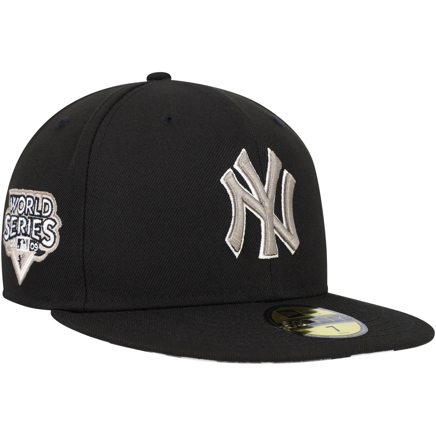 New York Yankees New Era Chrome Camo Undervisor 59FIFTY Fitted Hat - Black