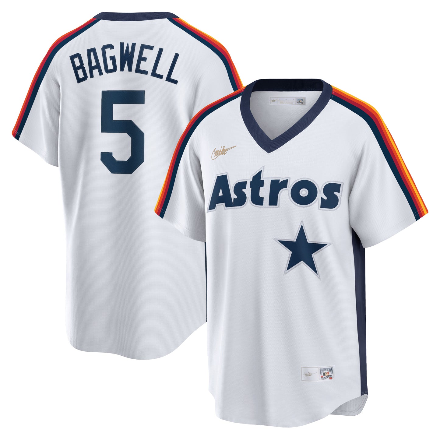 Jeff Bagwell Houston Astros Nike Home Cooperstown Collection Logo Player Jersey - White