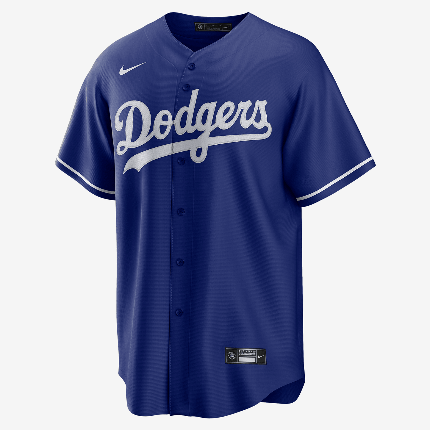MLB Los Angeles Dodgers (Mookie Betts) Men's Replica Baseball Jersey - Deep Royal/White