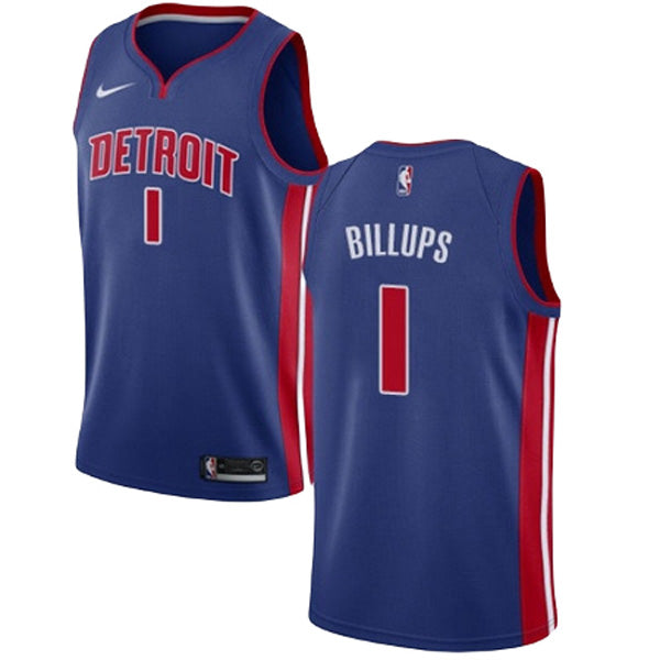 Men's Detroit Pistons Chauncey Billups Icon Edition Jersey - Royal