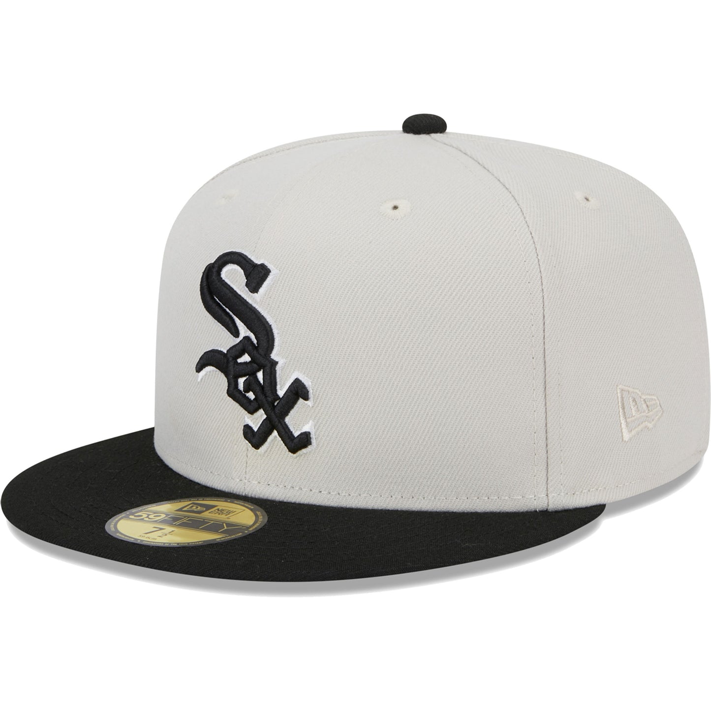 Chicago White Sox New Era World Class Back Patch 59FIFTY Fitted Hat - Gray/Black