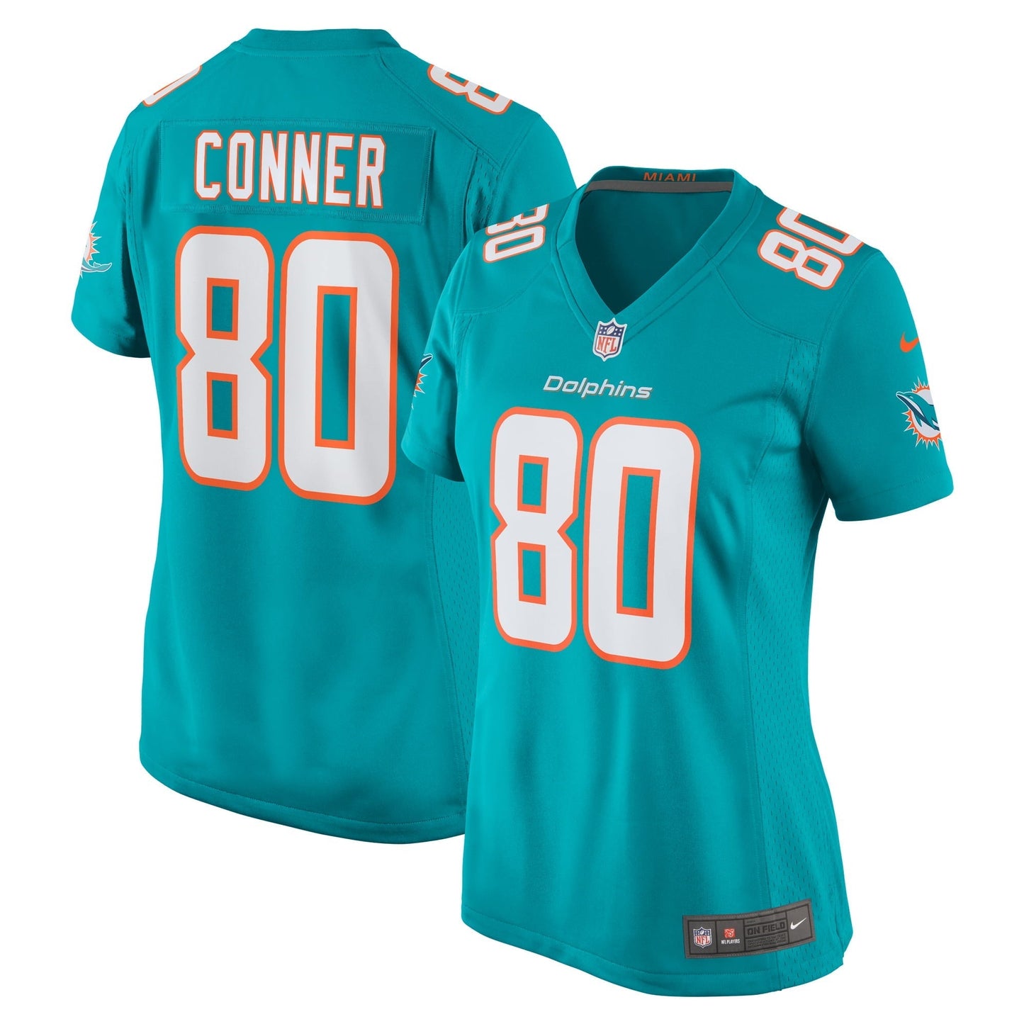 Women's Nike Tanner Conner Aqua Miami Dolphins Home Game Player Jersey