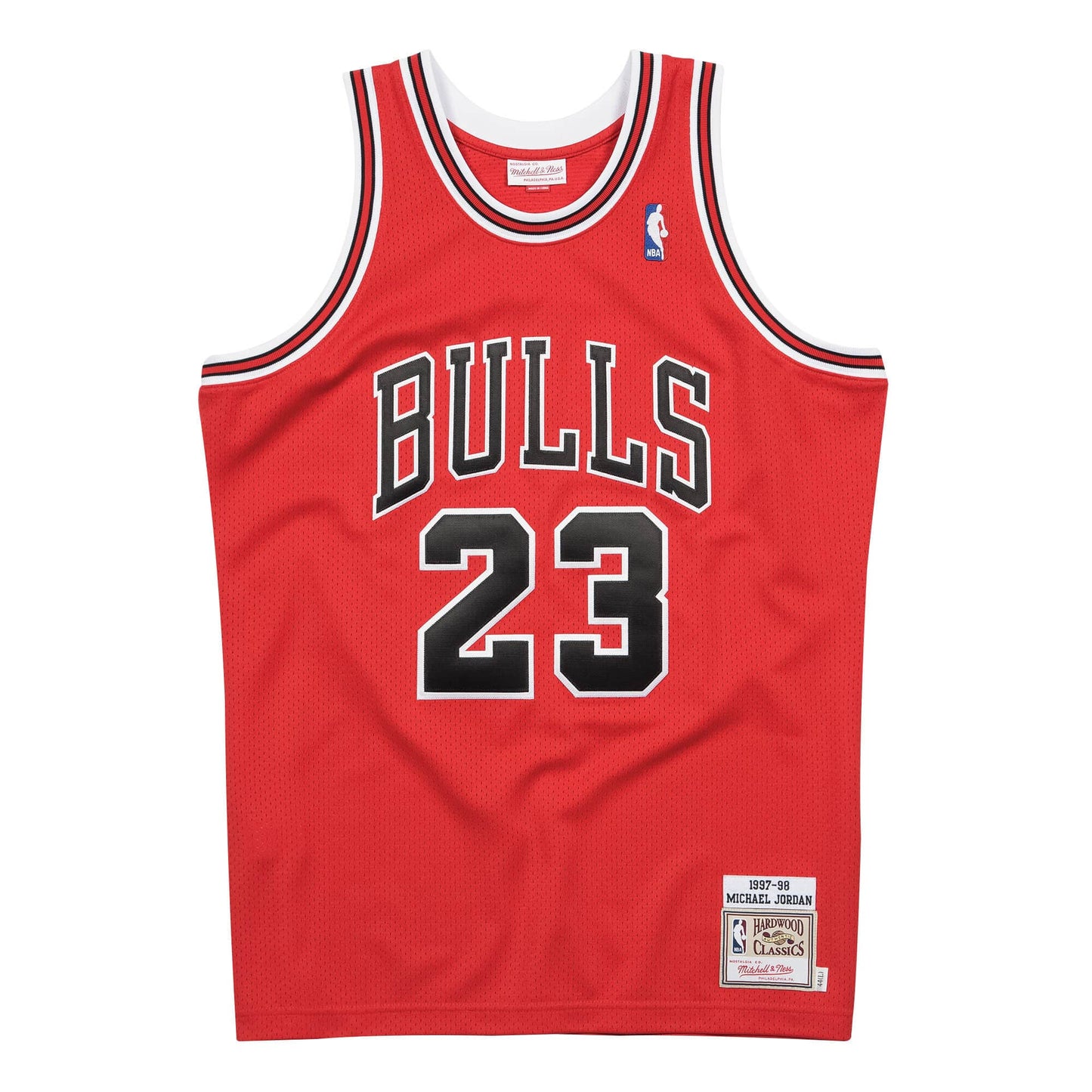 Authentic Jersey Chicago Bulls 1997-98 Michael Jordans