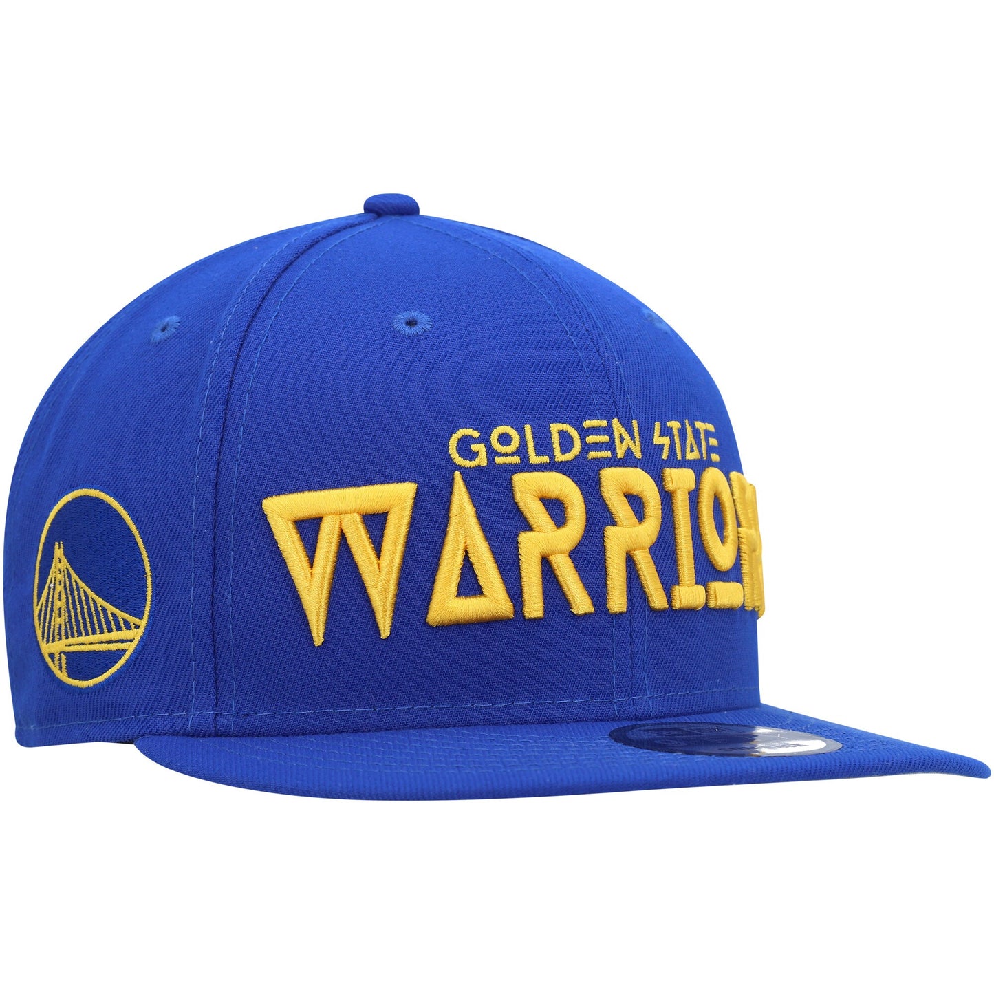 Golden State Warriors New Era Rocker 9FIFTY Snapback Hat - Royal