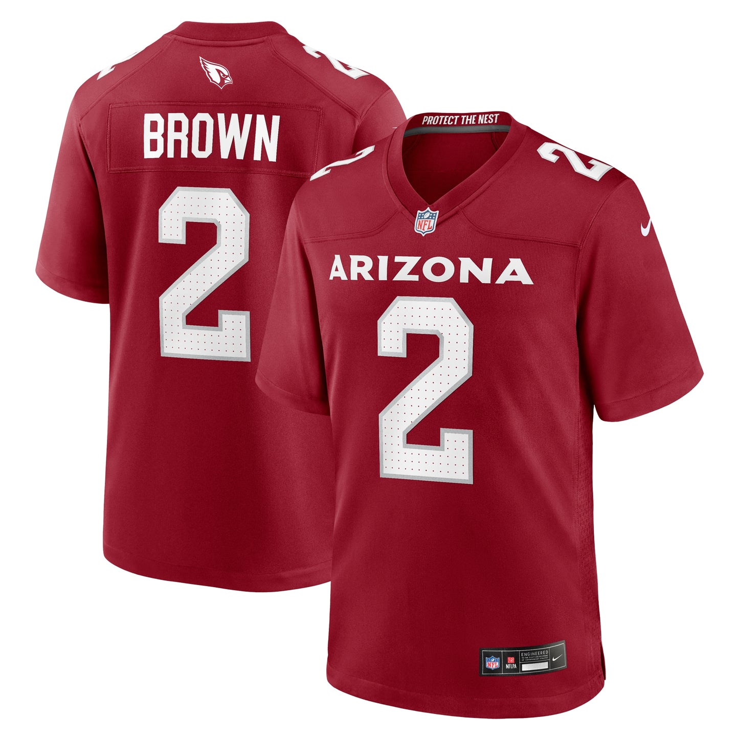 Marquise Brown Arizona Cardinals Nike Home Game Jersey - Cardinal