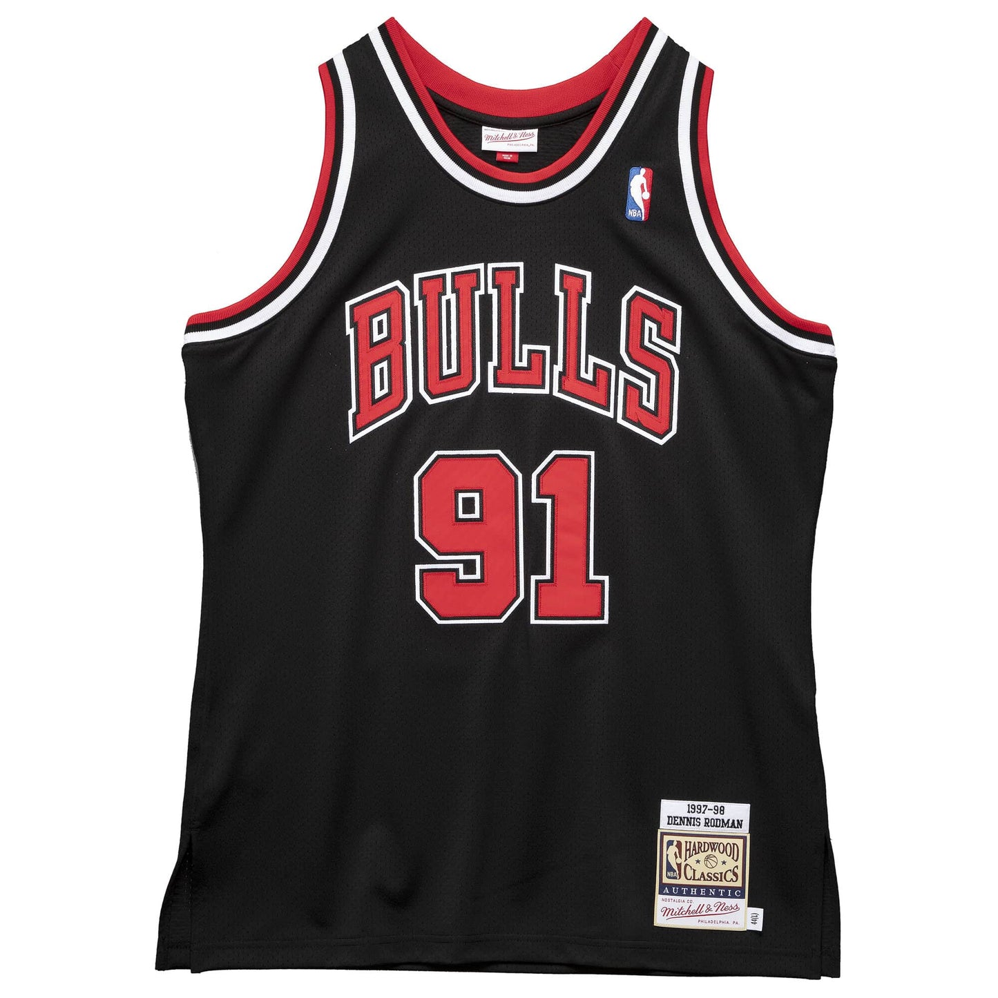Authentic Dennis Rodman Chicago Bulls Alternate 1997-98 Jersey