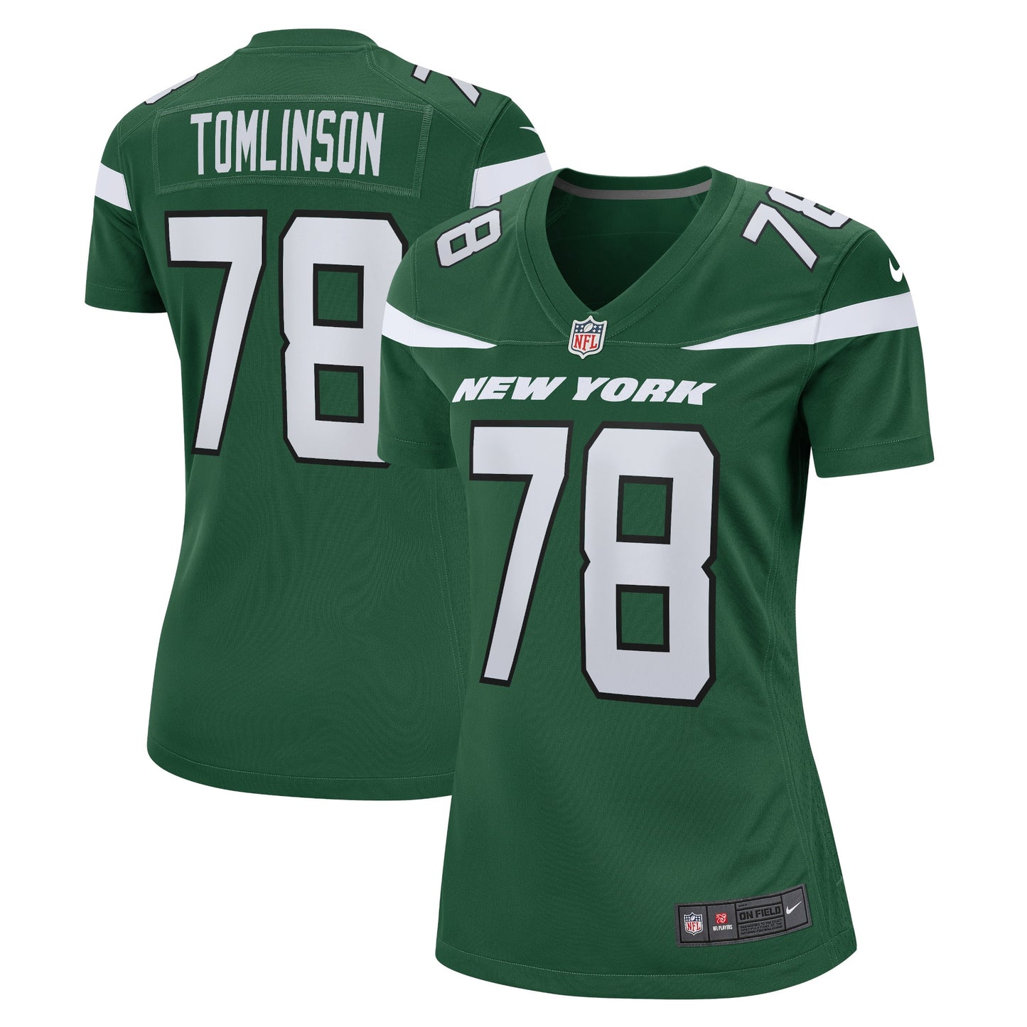 Laken Tomlinson New York Jets Nike Women's Game Jersey - Gotham Green