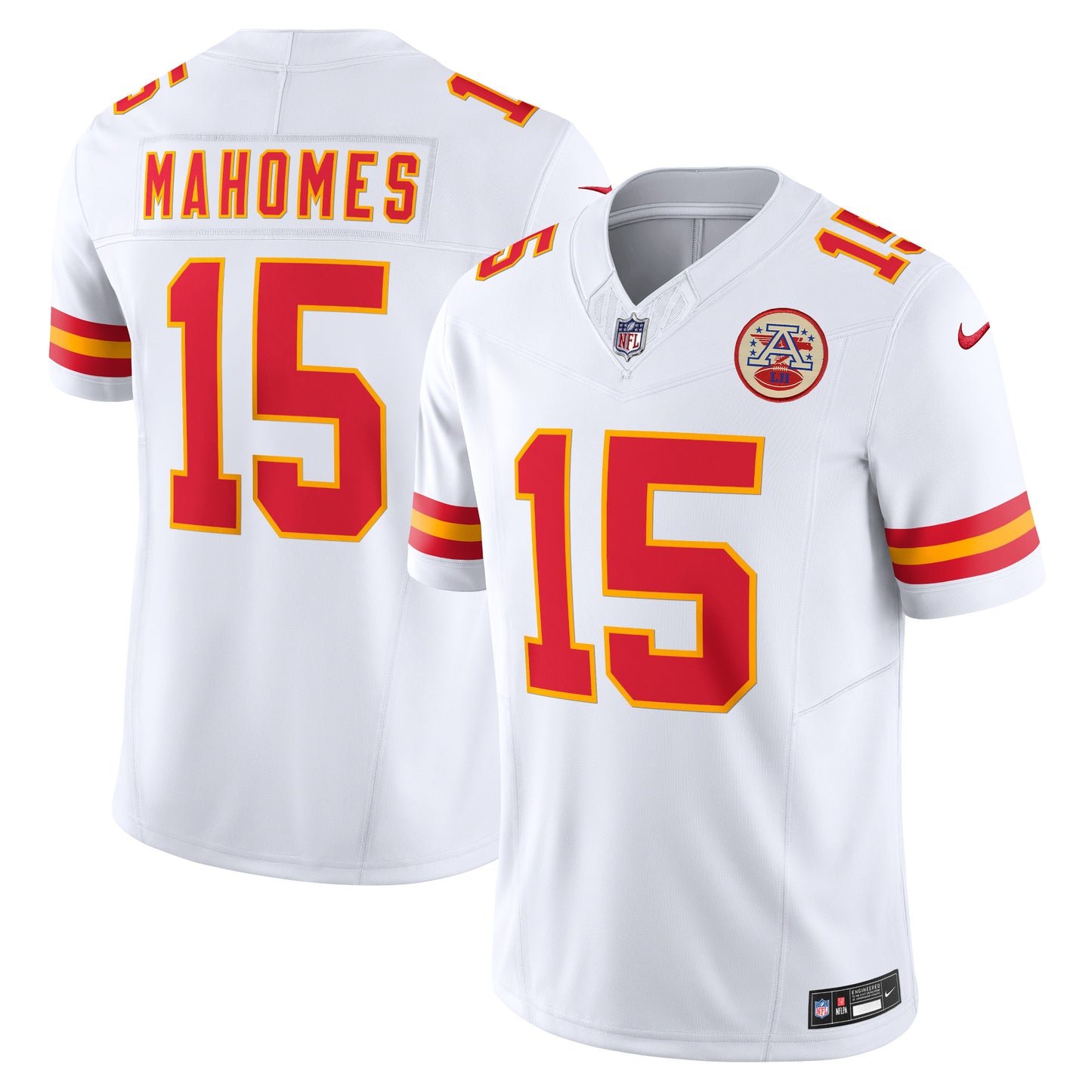 Patrick Mahomes Kansas City Chiefs Nike Vapor F.U.S.E. Limited Jersey - White