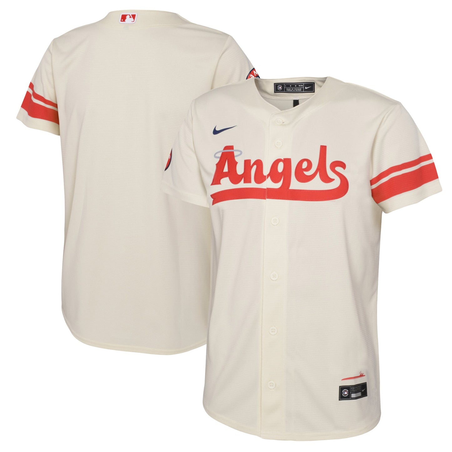 Los Angeles Angels Nike Infant 2022 City Connect Replica Jersey - Cream