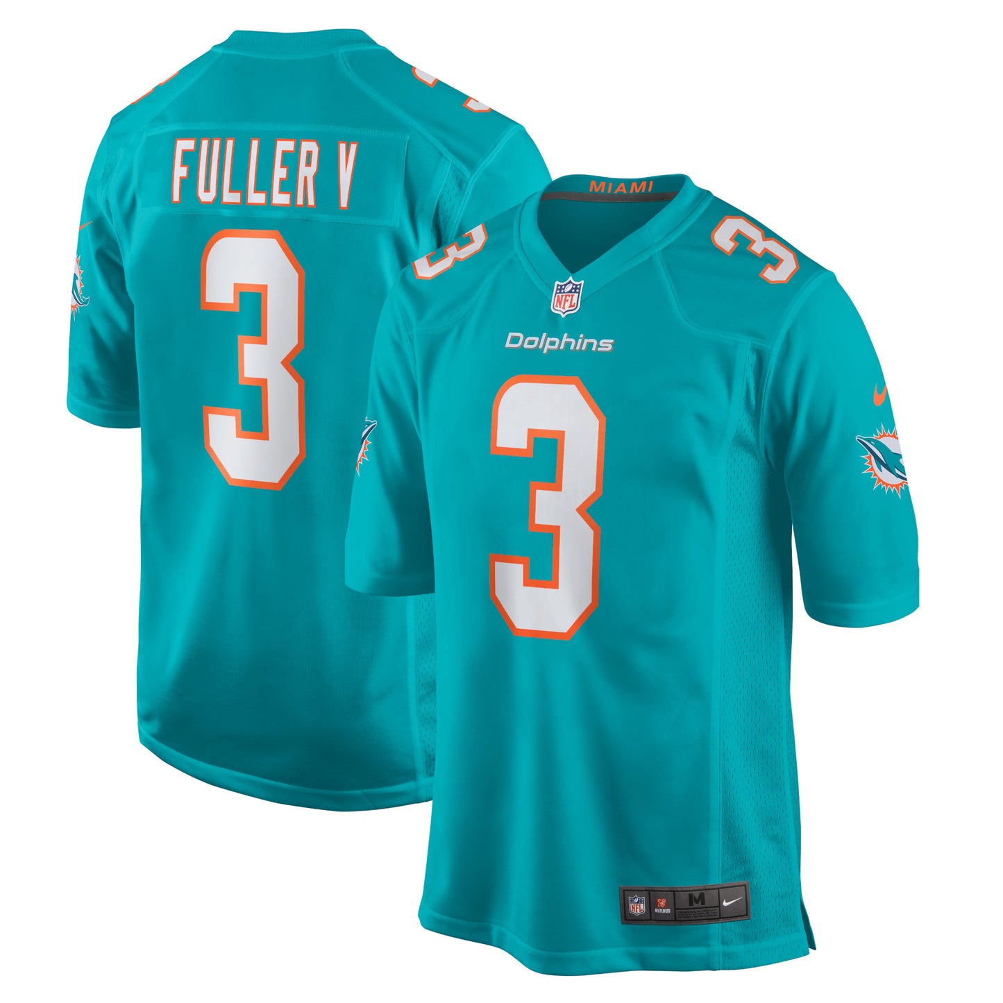 Will Fuller V Miami Dolphins Nike Game Jersey - Aqua