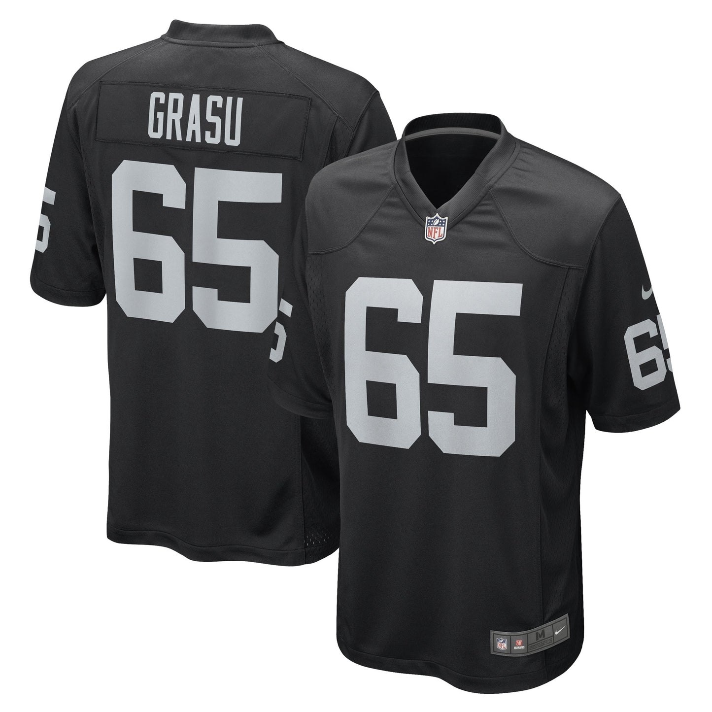 Hroniss Grasu Las Vegas Raiders Nike Game Player Jersey - Black