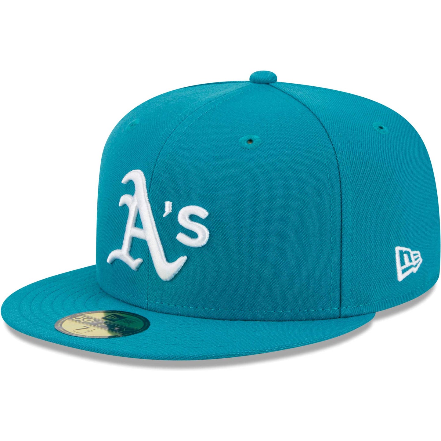 Oakland Athletics New Era 59FIFTY Fitted Hat - Turquoise