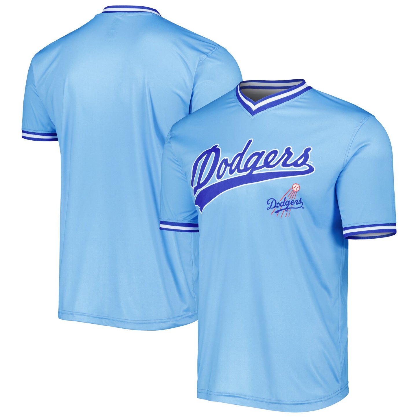 Los Angeles Dodgers Stitches Cooperstown Collection Team Jersey - Light Blue