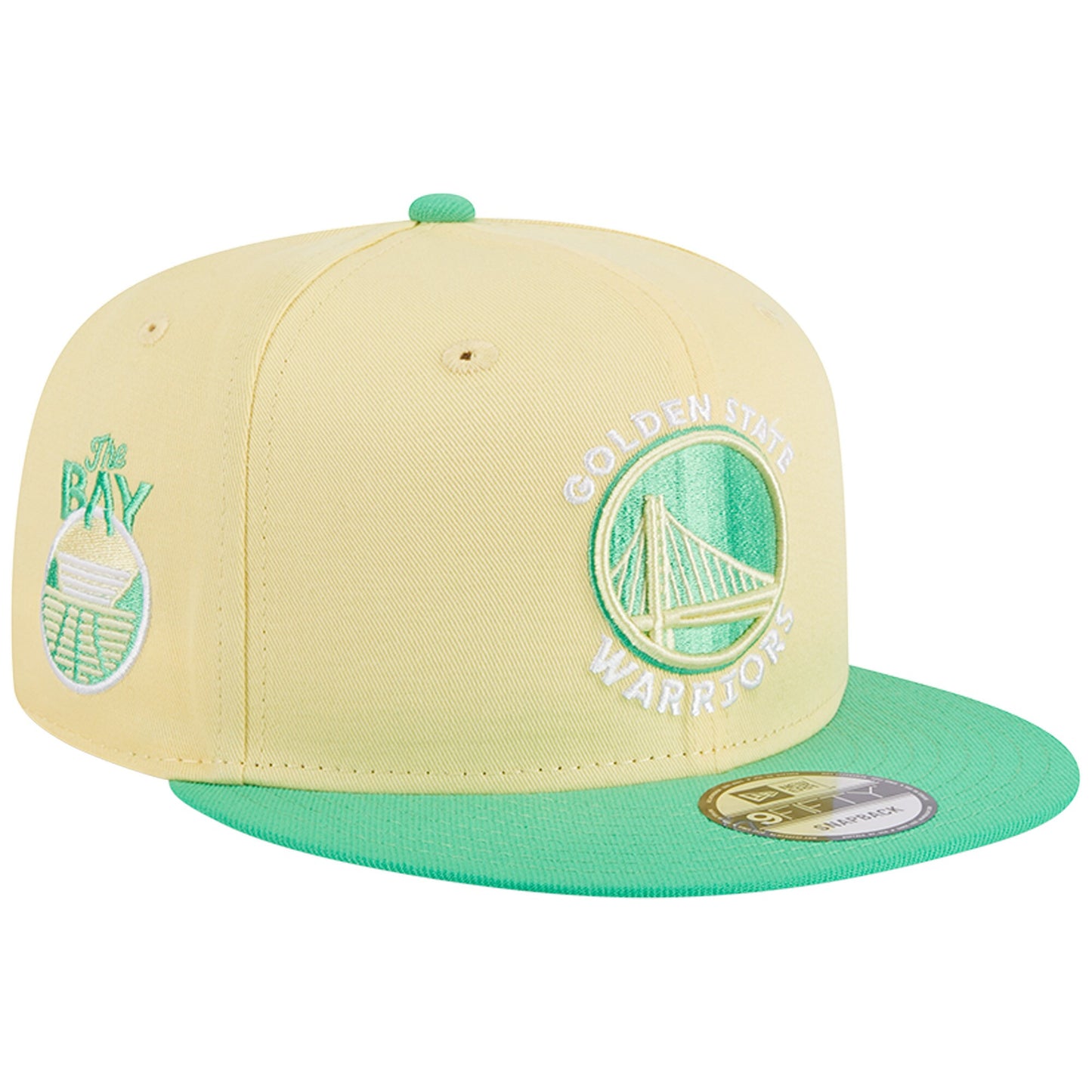 Golden State Warriors New Era 9FIFTY Hat - Yellow/Green