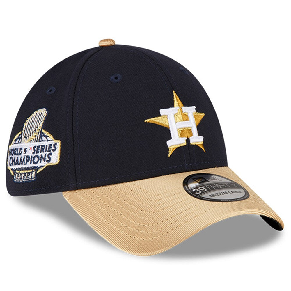 Houston Astros New Era 2023 Gold Collection 39THIRTY Flex Hat - Navy