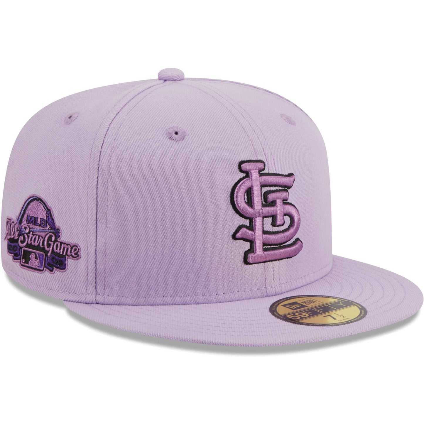 St. Louis Cardinals New Era 59FIFTY Fitted Hat - Lavender