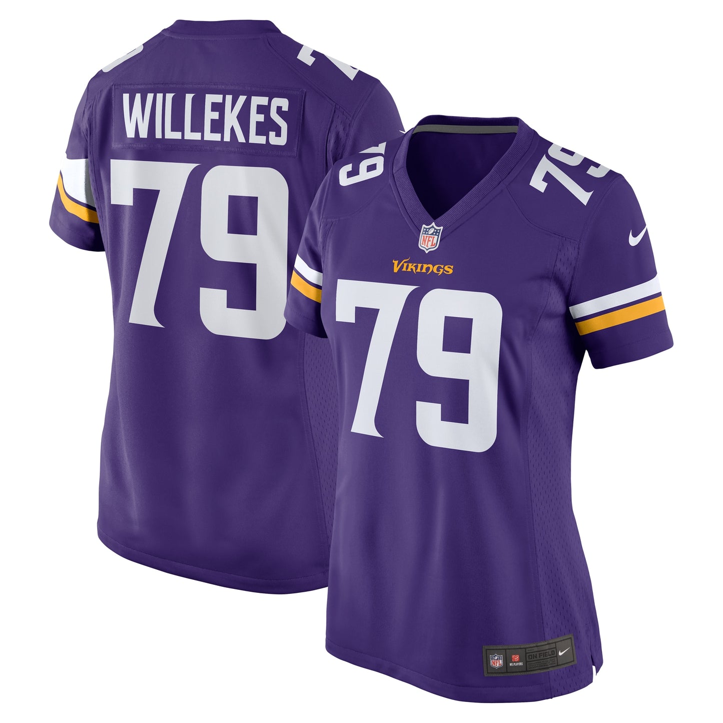 Kenny Willekes Minnesota Vikings Nike Women's Game Jersey - Purple