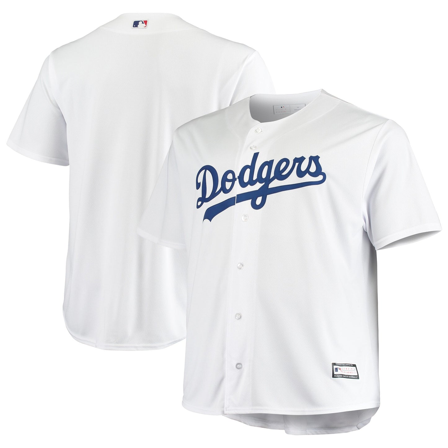 Los Angeles Dodgers Big & Tall Replica Team Jersey - White