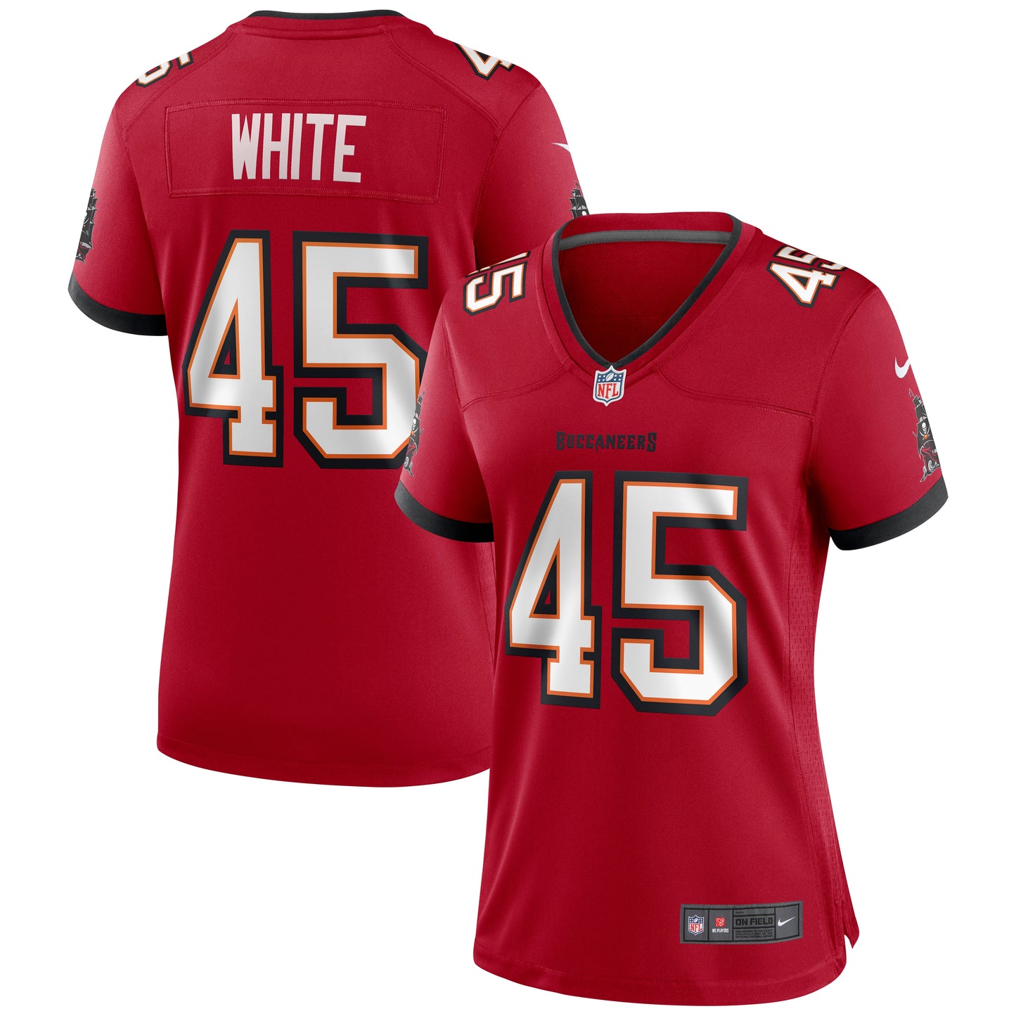 Devin White Tampa Bay Buccaneers Nike Women's Game Jersey - Red