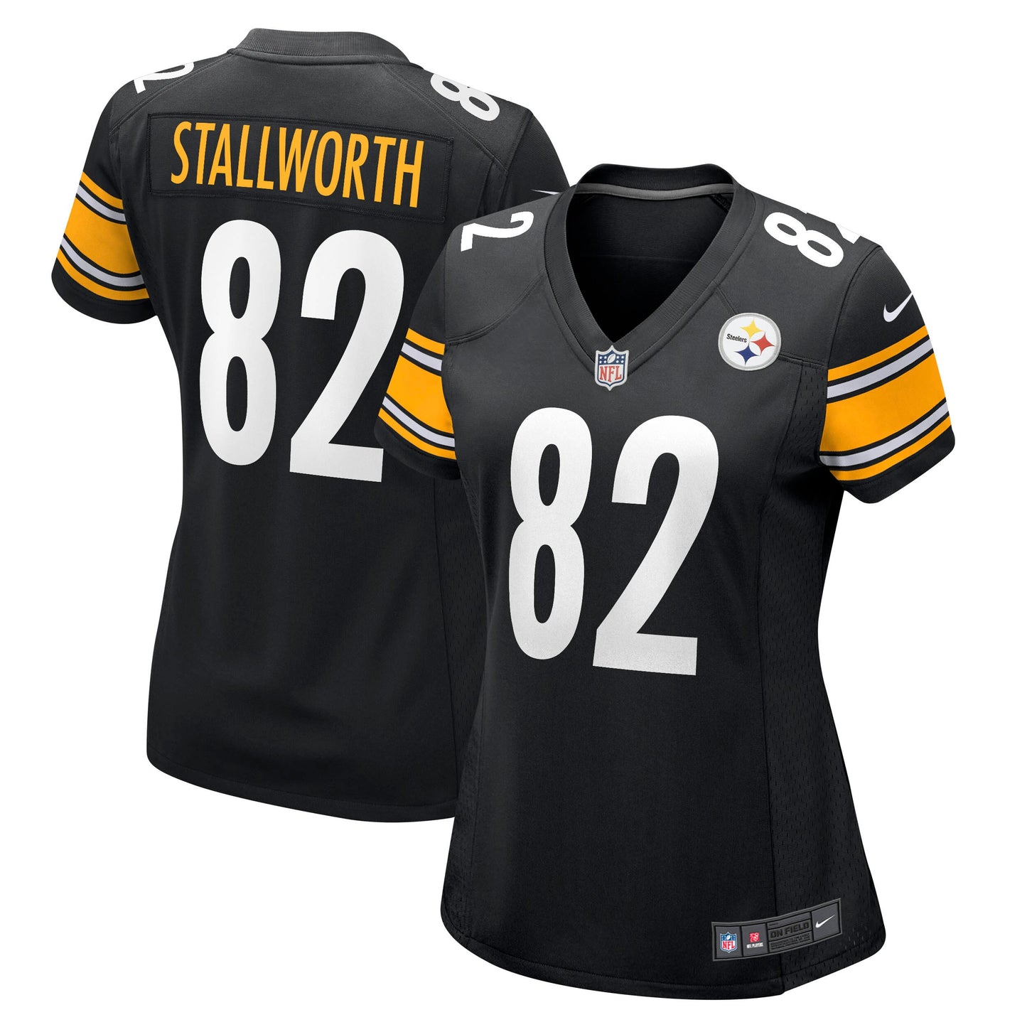 John Stallworth Pittsburgh Steelers Nike Women's Retired Player Jersey - Black