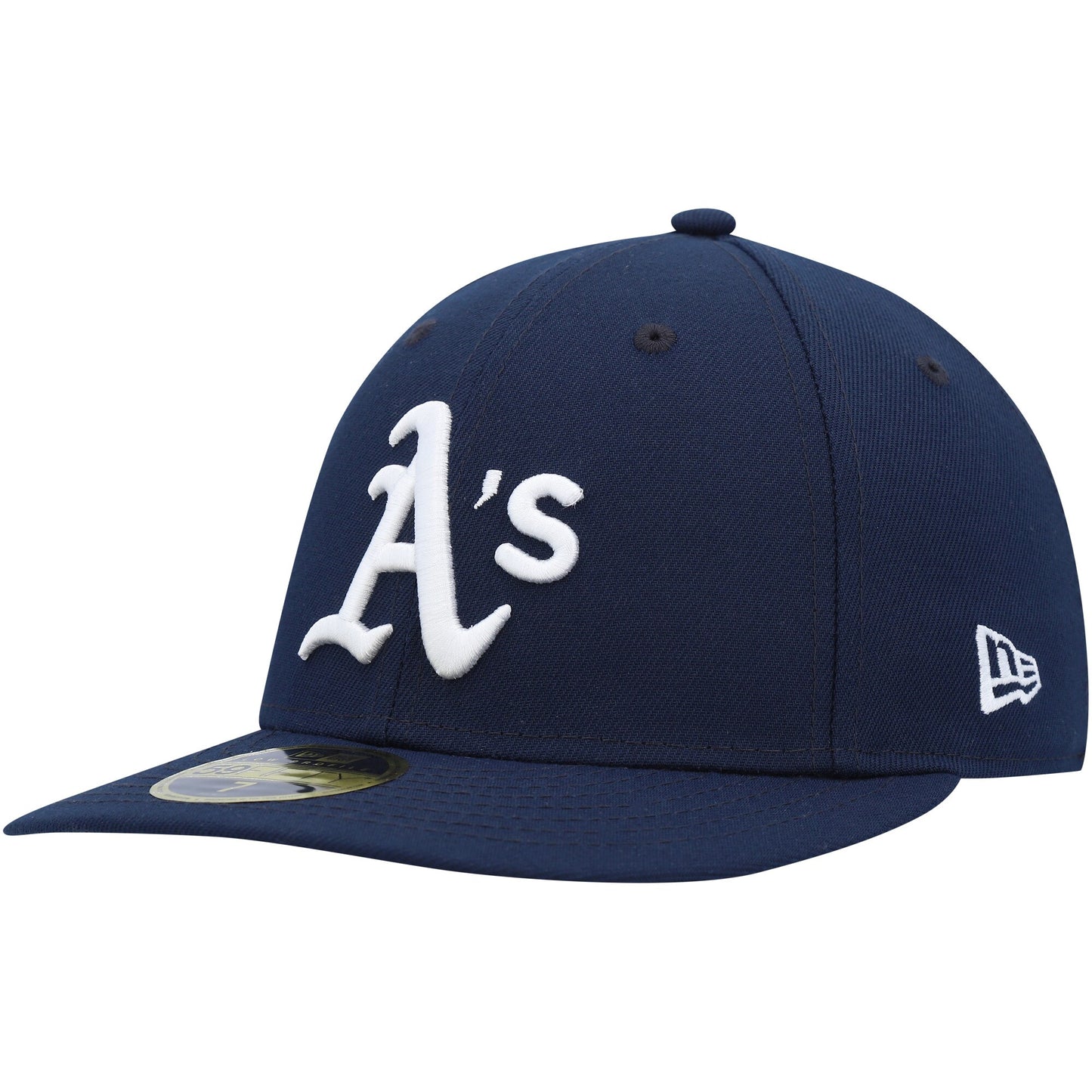 Oakland Athletics New Era Oceanside Low Profile 59FIFTY Fitted Hat - Navy