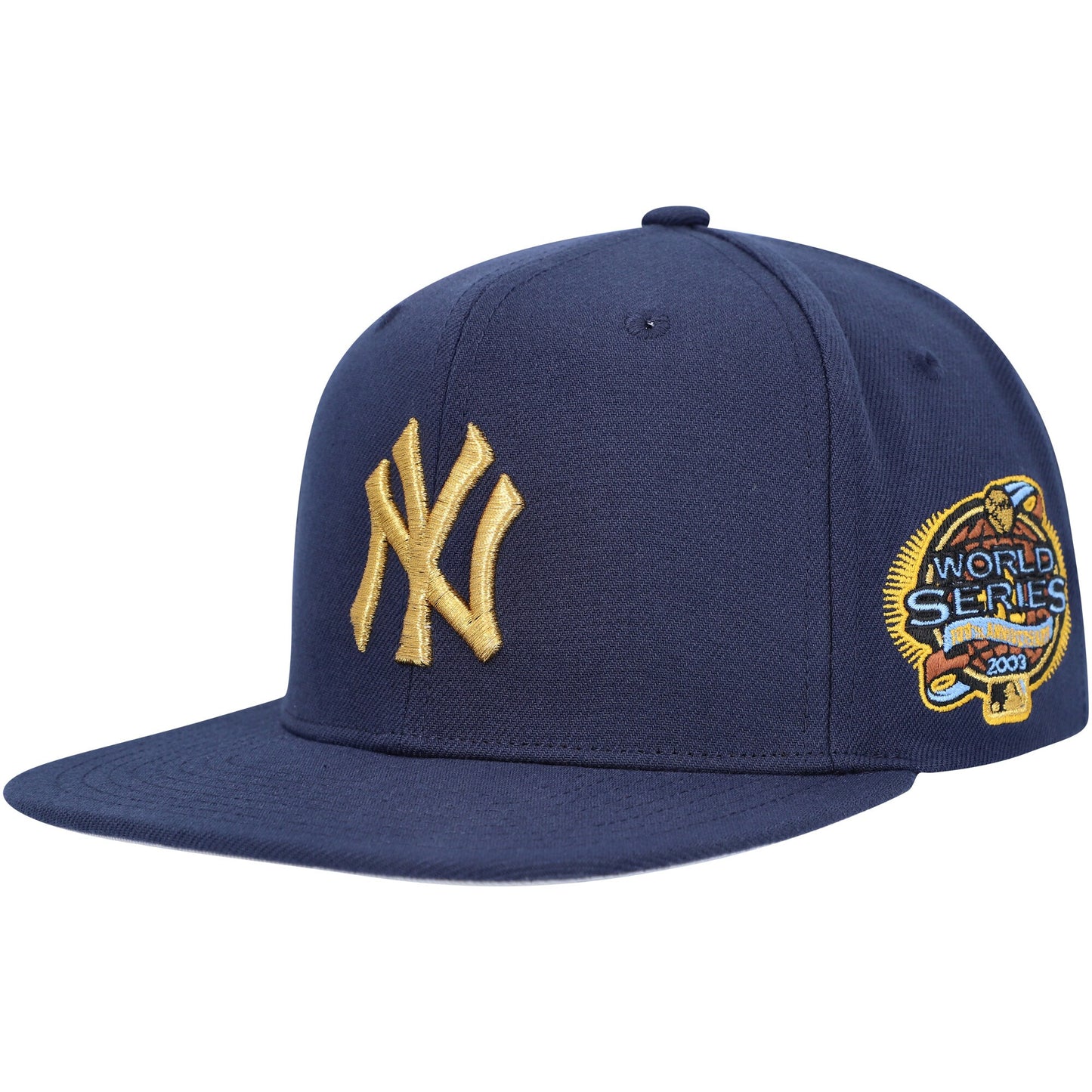 New York Yankees Mitchell & Ness Champ'd Up Snapback Hat - Navy
