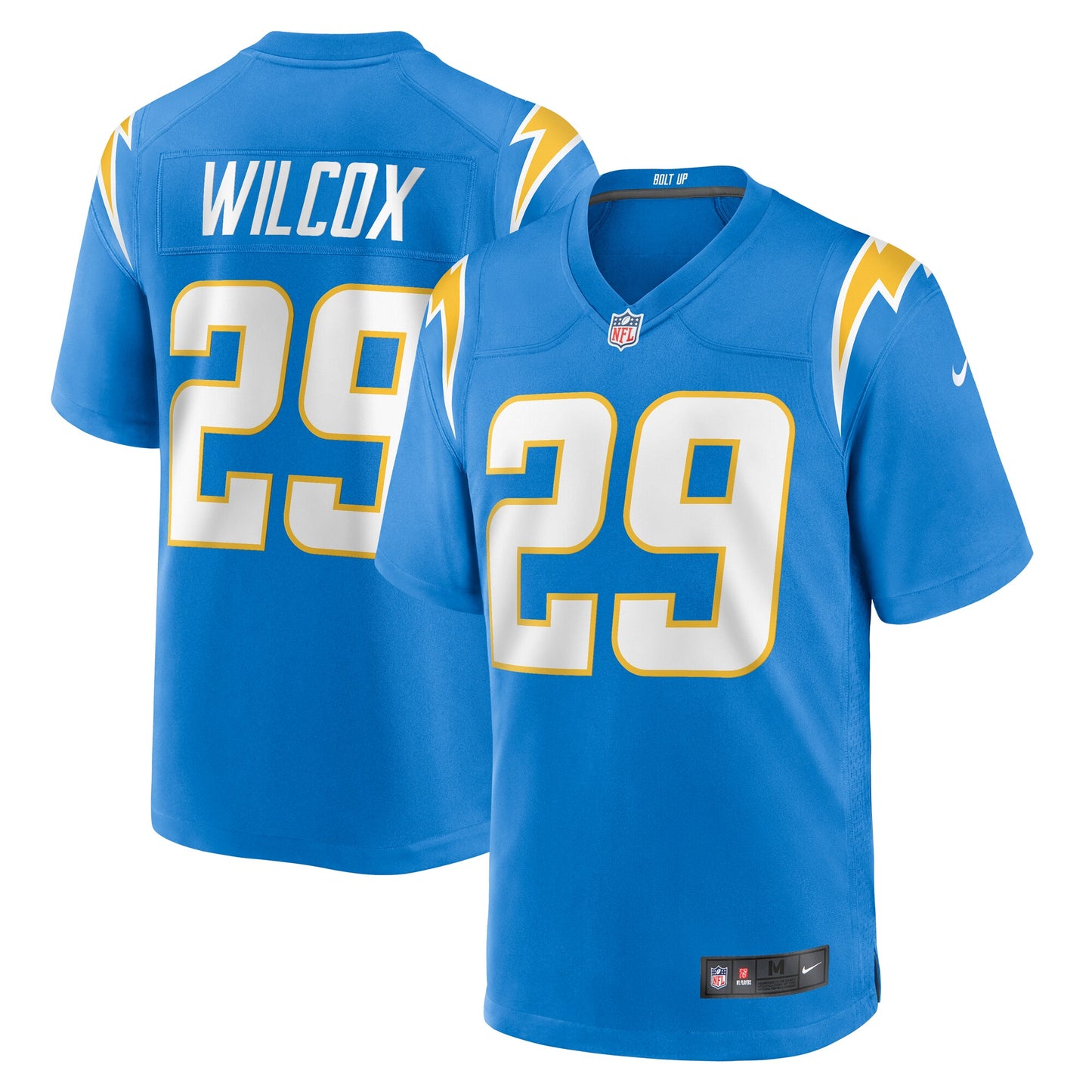 Chris Wilcox Los Angeles Chargers Nike Team Game Jersey - Powder Blue