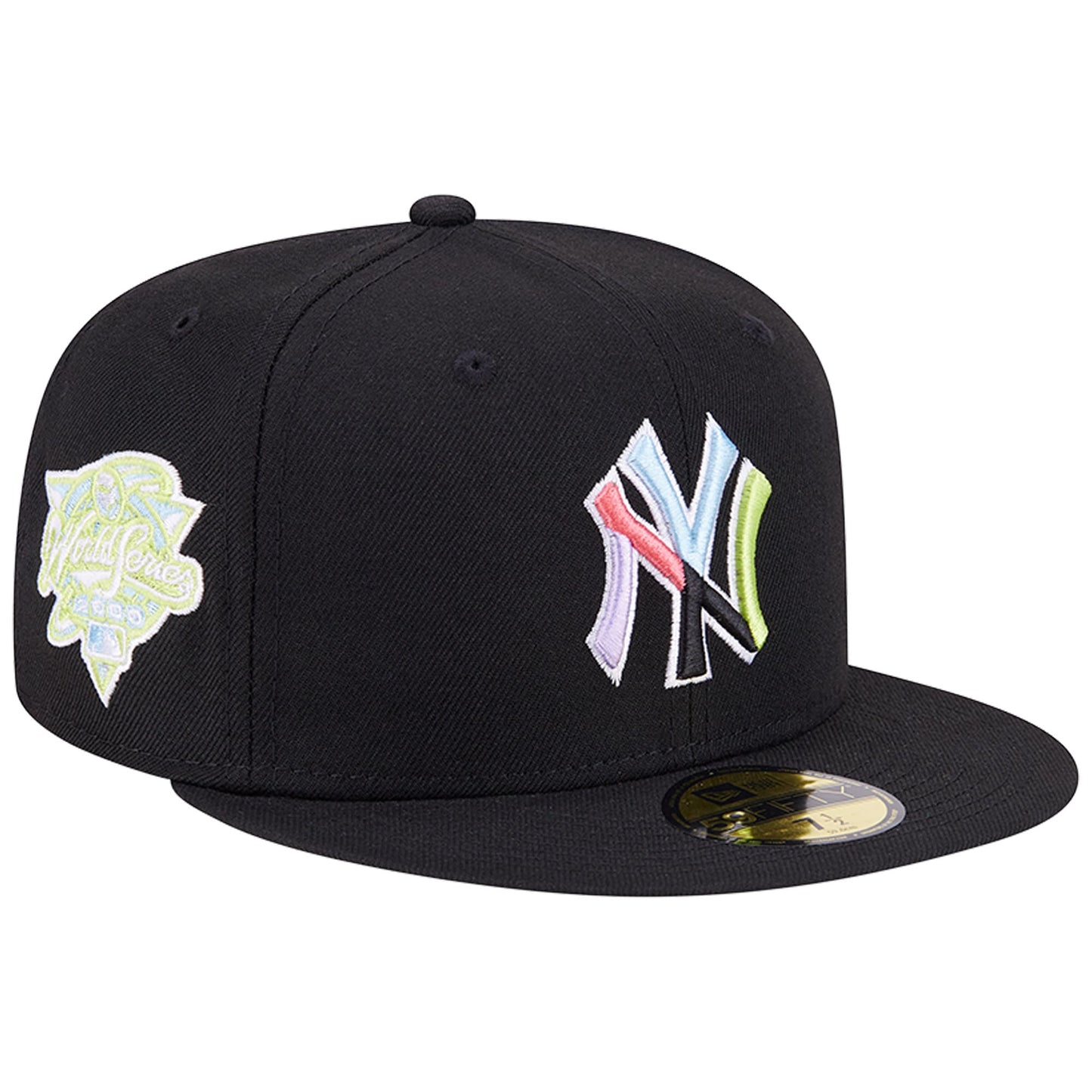 New York Yankees New Era Multi-Color Pack 59FIFTY Fitted Hat - Black