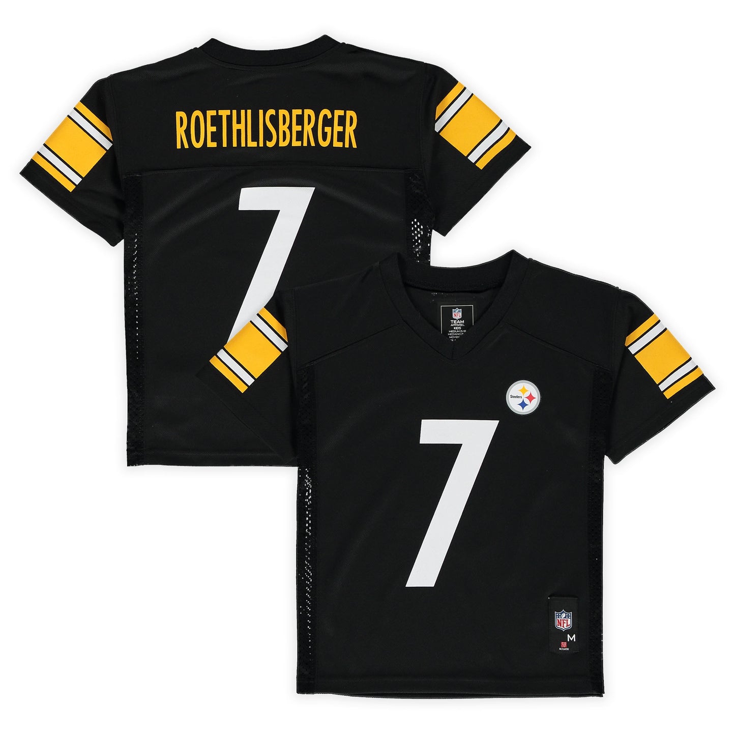 Ben Roethlisberger Pittsburgh Steelers Preschool Replica Player Jersey - Black
