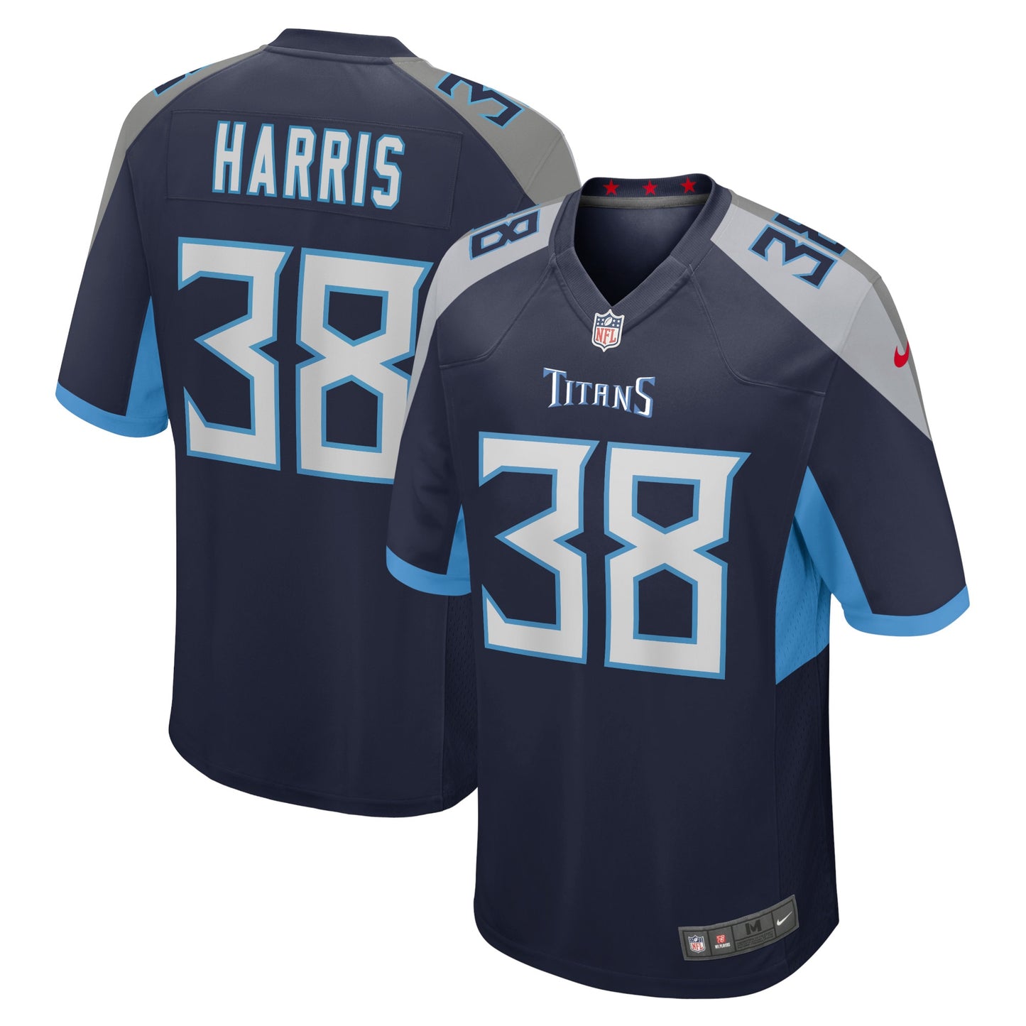 Davontae Harris Tennessee Titans Nike Home Game Player Jersey - Navy