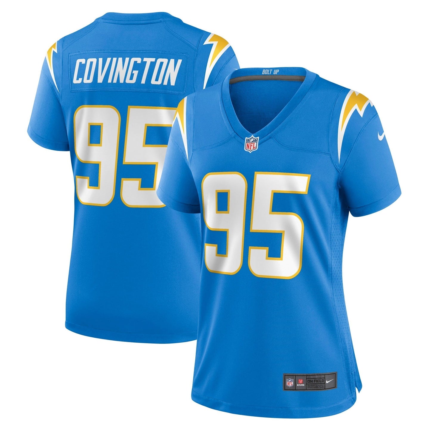 Women's Nike Christian Covington Powder Blue Los Angeles Chargers Game Jersey