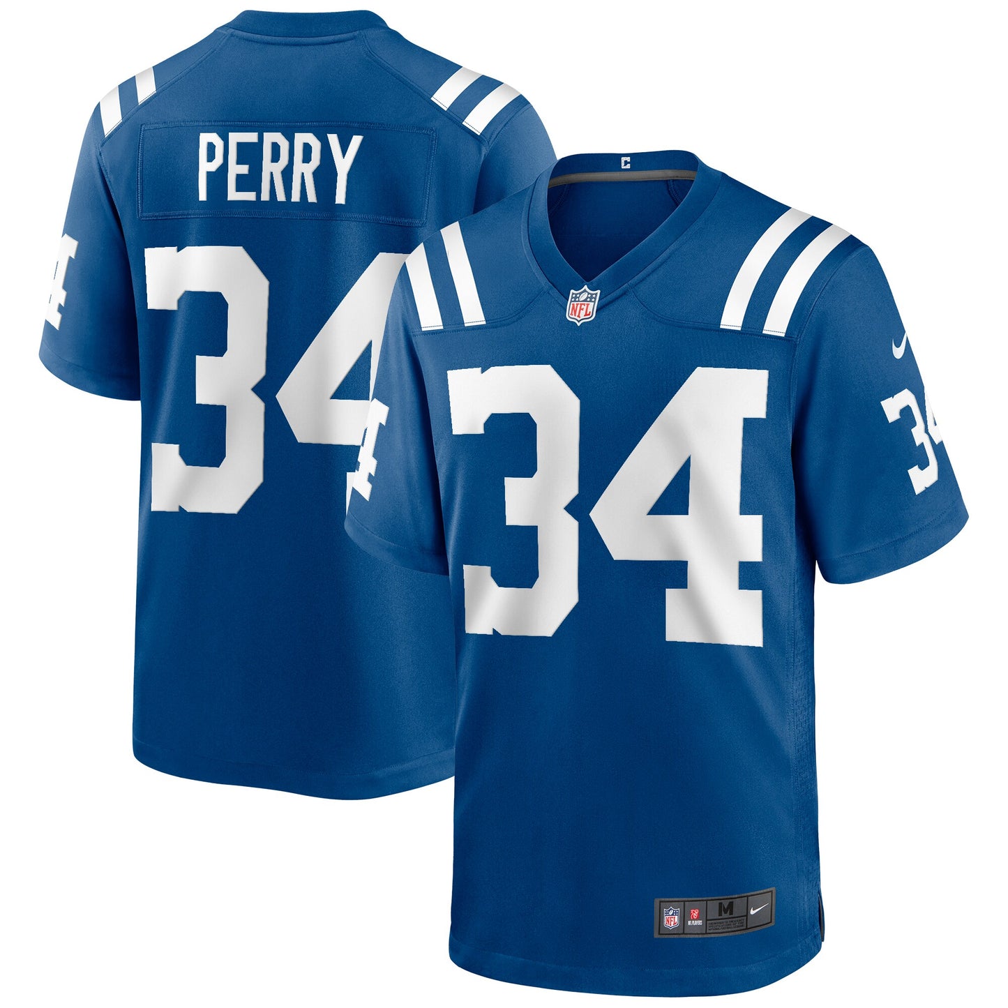 Joe Perry Indianapolis Colts Nike Game Retired Player Jersey - Royal