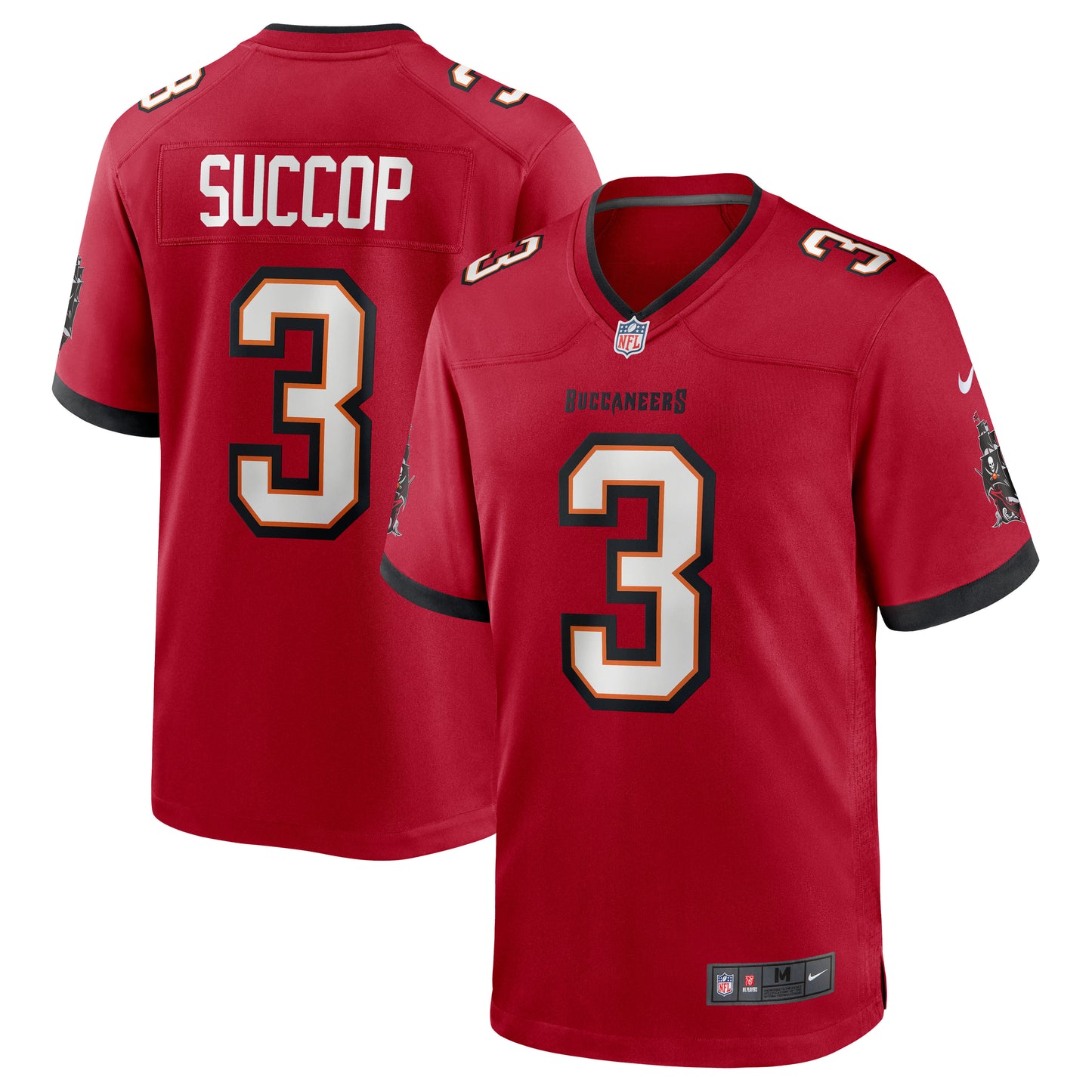 Ryan Succop Tampa Bay Buccaneers Nike Team Game Jersey - Red