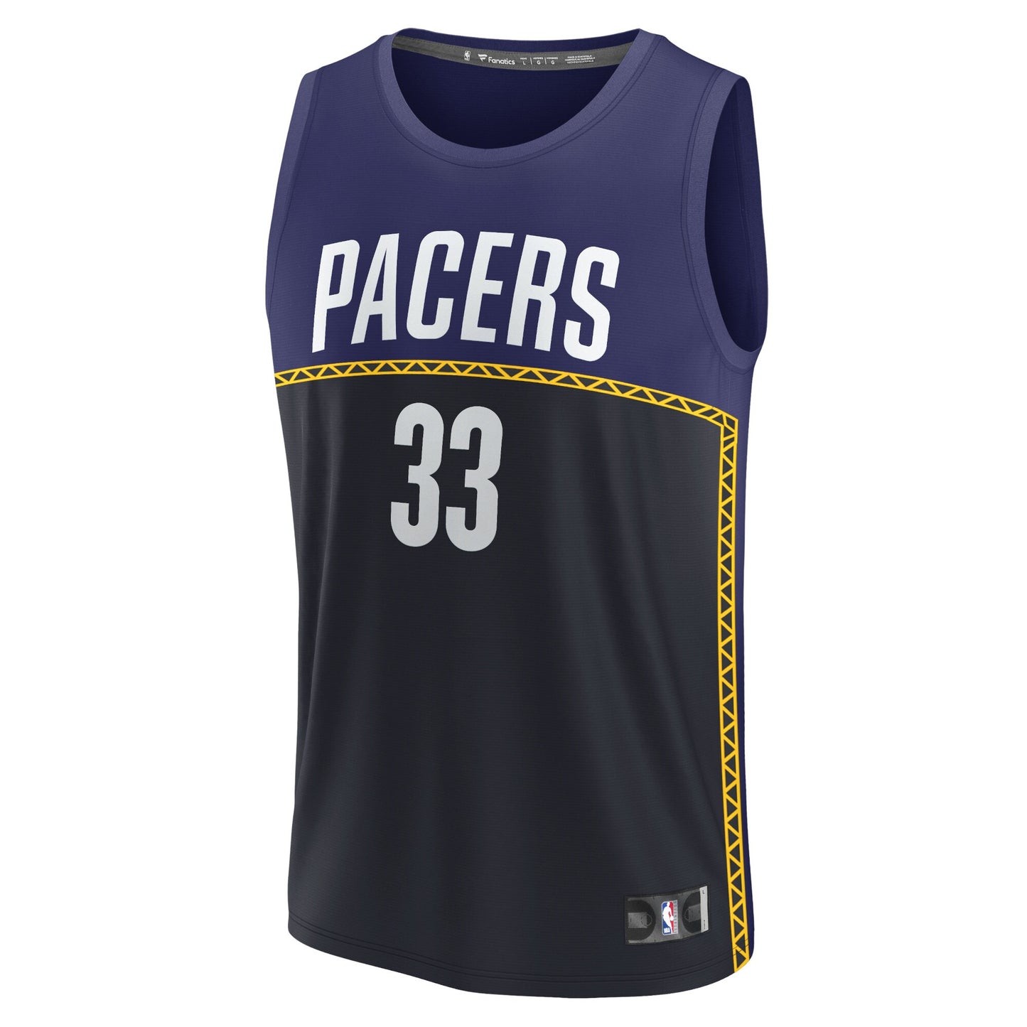Myles Turner Indiana Pacers Fanatics Branded 2022/23 Fastbreak Jersey - City Edition - Blue