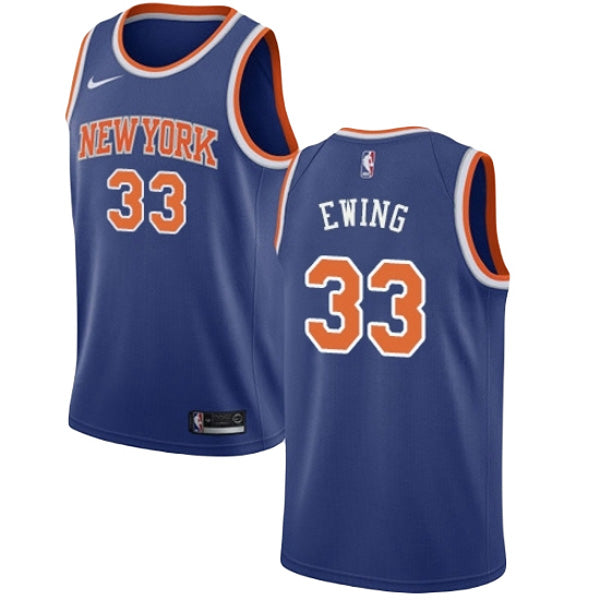 Men's New York Knicks Patrick Ewing Icon Edition Jersey - Royal Blue