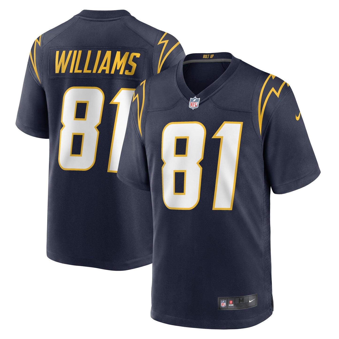 Mike Williams Los Angeles Chargers Nike Alternate Team Game Jersey - Navy