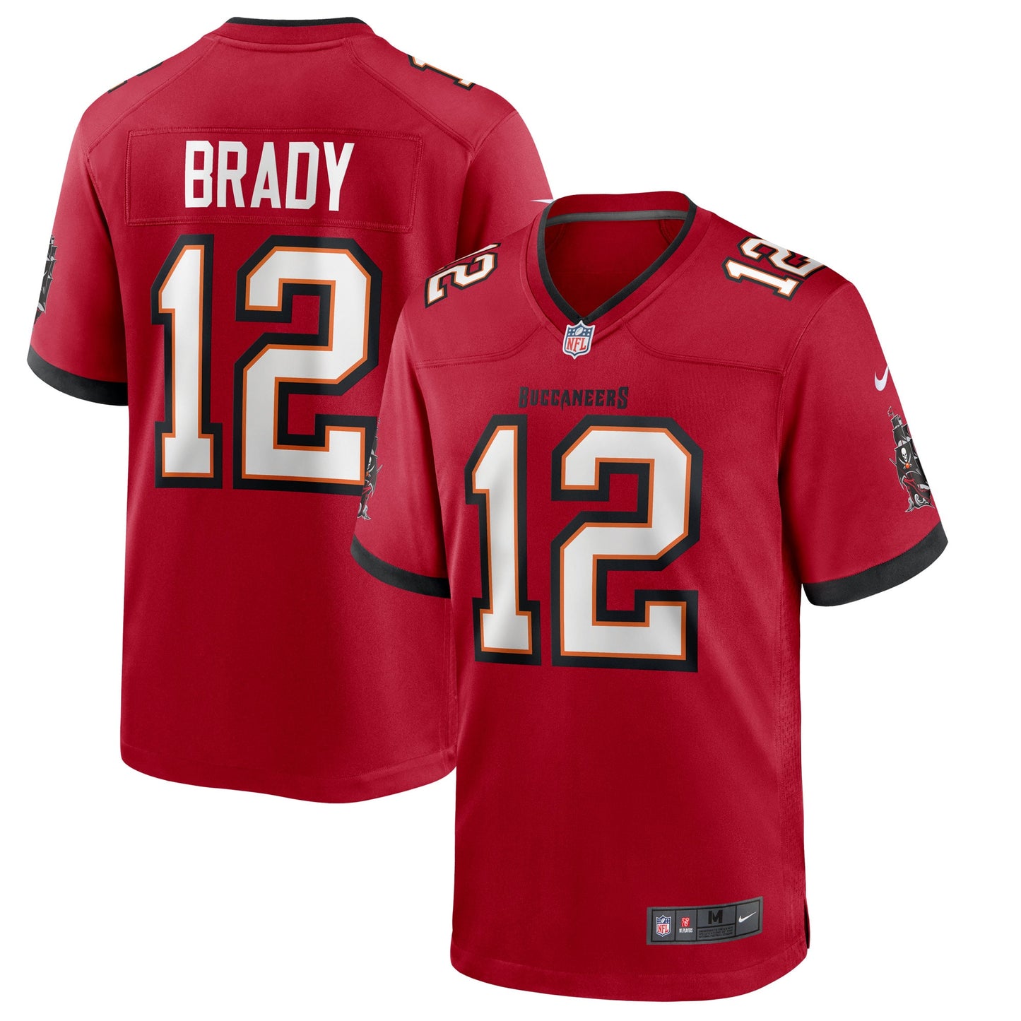 Tom Brady Tampa Bay Buccaneers Nike Game Player Jersey - Red