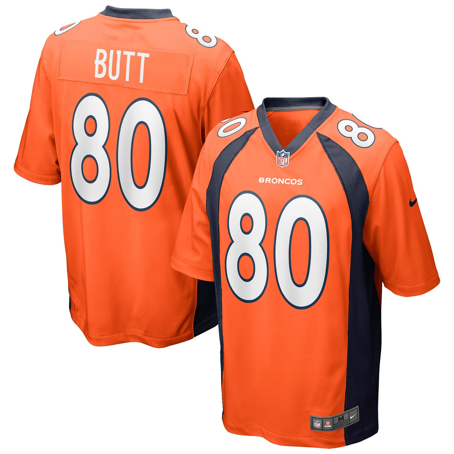 Jake Butt Denver Broncos Nike Game Jersey - Orange