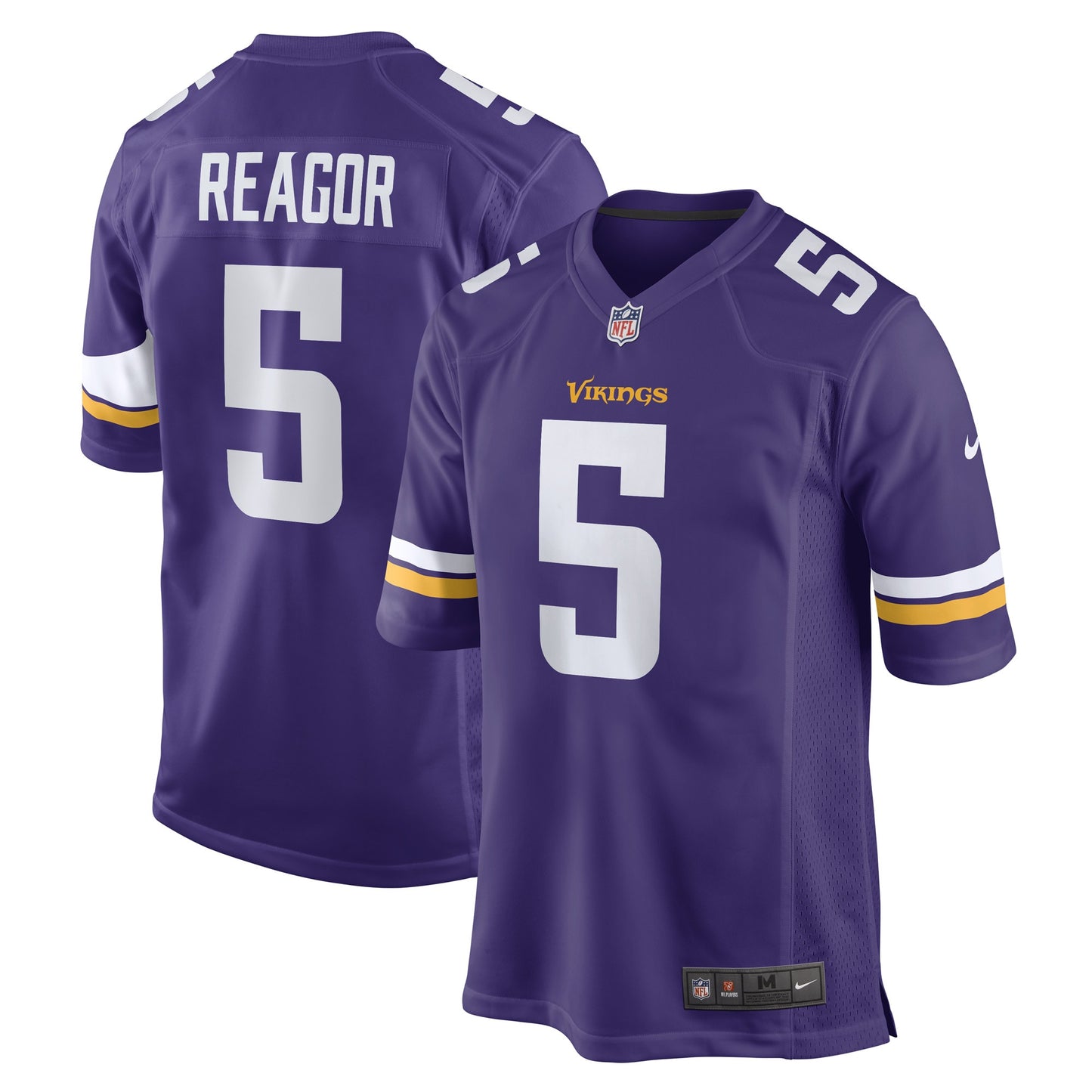 Jalen Reagor Minnesota Vikings Nike Game Player Jersey - Purple