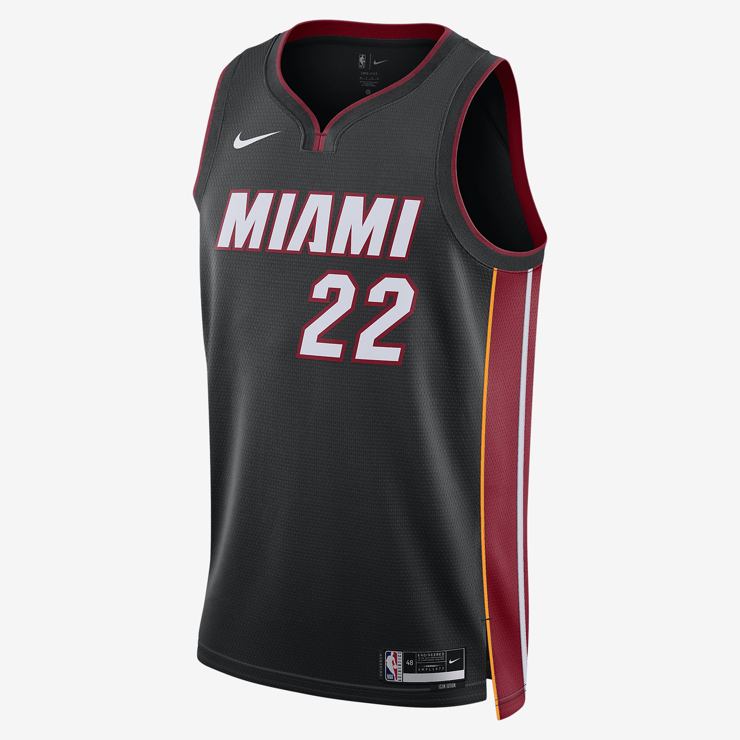 Miami Heat Icon Edition 2022/23 Nike Dri-FIT NBA Swingman Jersey - Black