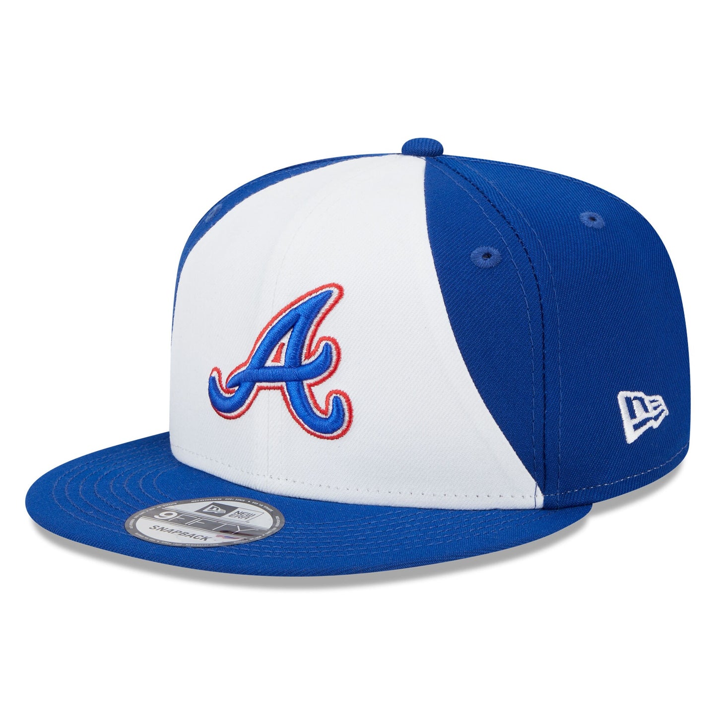 Atlanta Braves New Era 2023 City Connect 9FIFTY Snapback Adjustable Hat - White/Royal