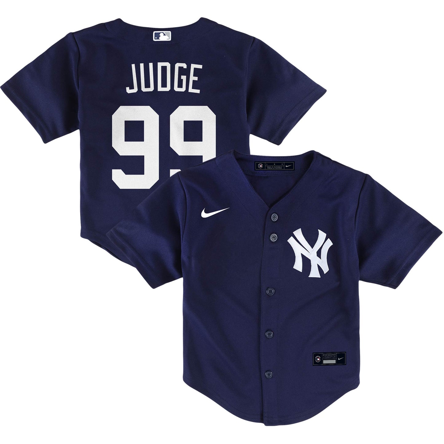 Aaron Judge New York Yankees Nike Toddler Alternate Replica Player Jersey - Navy
