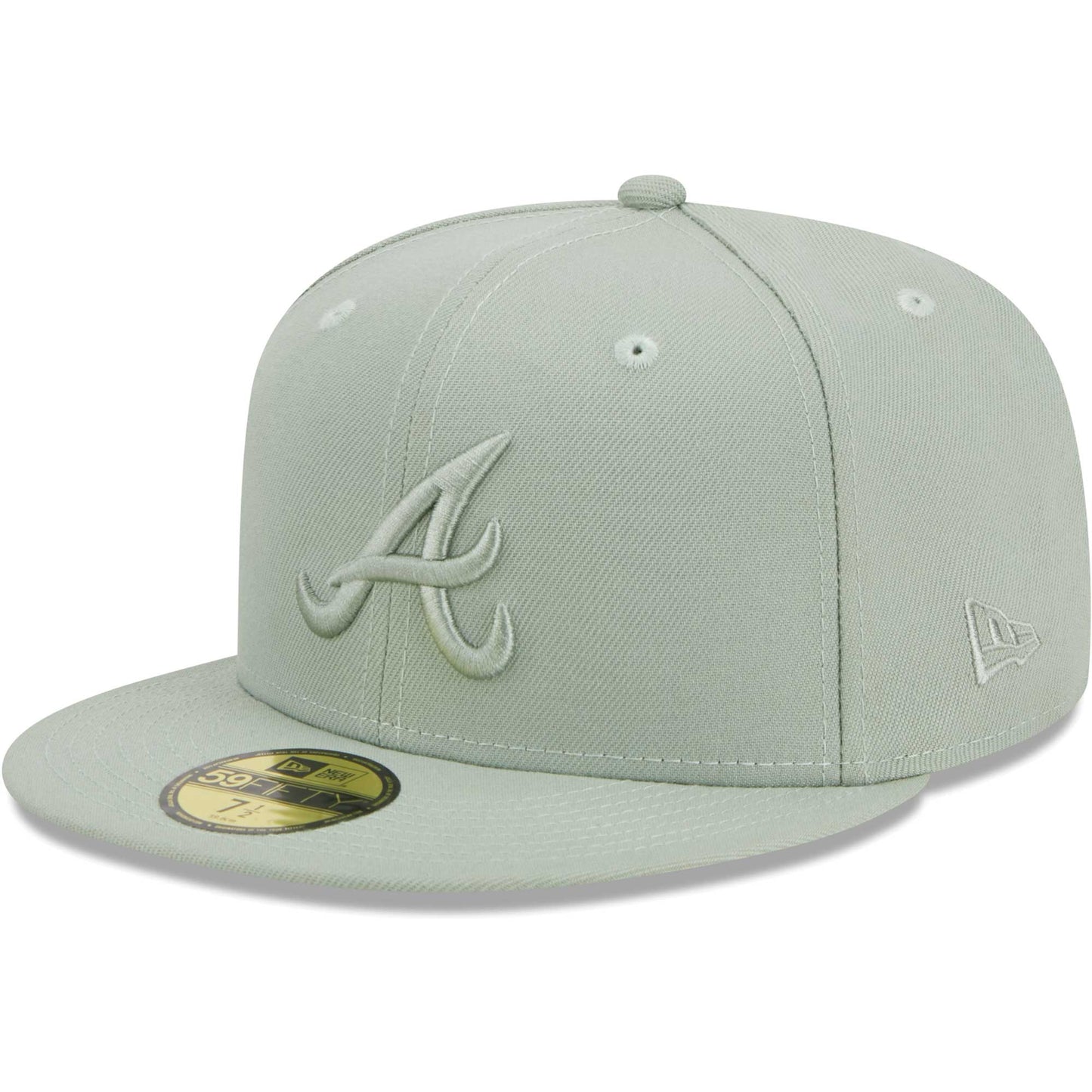 Atlanta Braves New Era Color Pack 59FIFTY Fitted Hat - Green