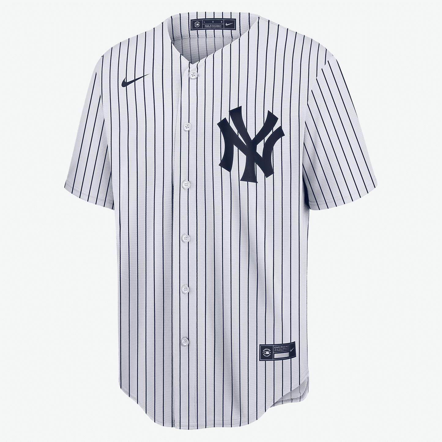 MLB New York Yankees (Derek Jeter) Men's Replica Baseball Jersey - White/Navy