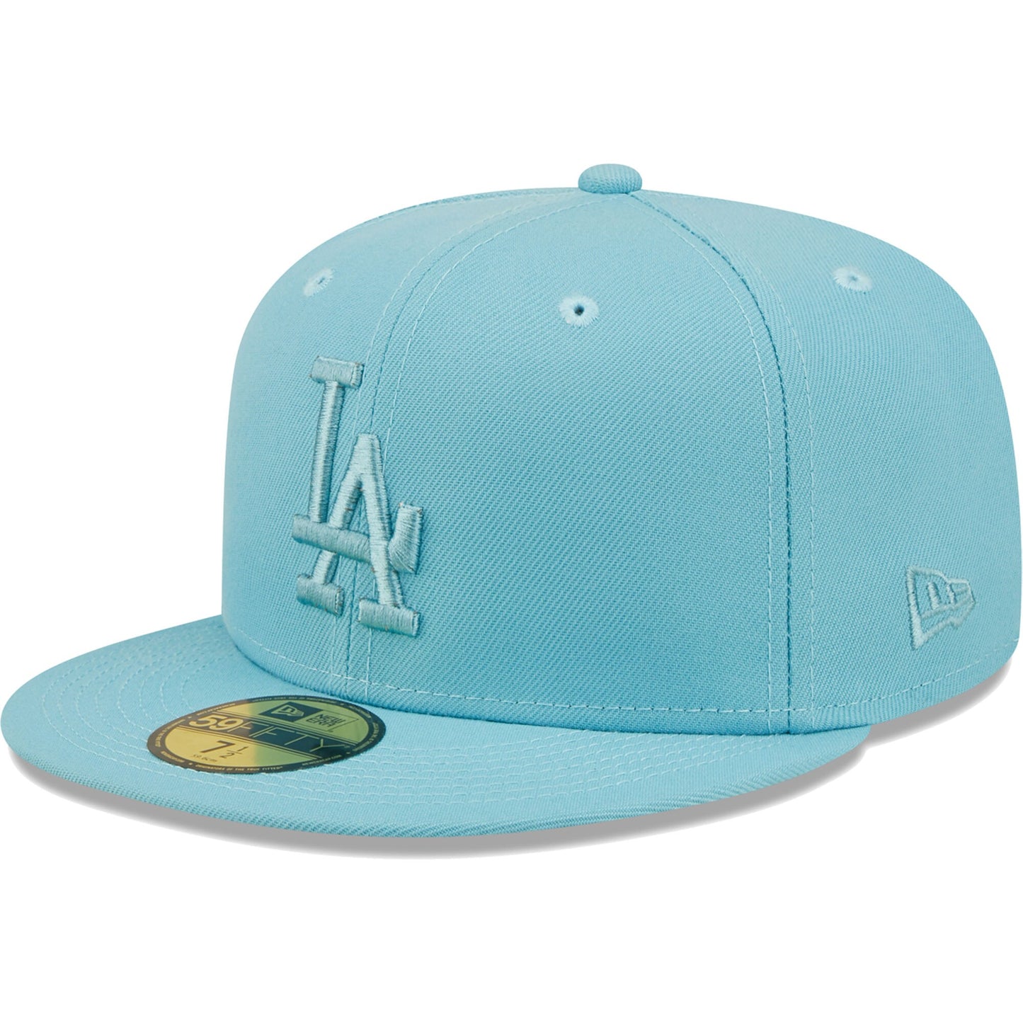 Los Angeles Dodgers New Era Color Pack 59FIFTY Fitted Hat - Light Blue