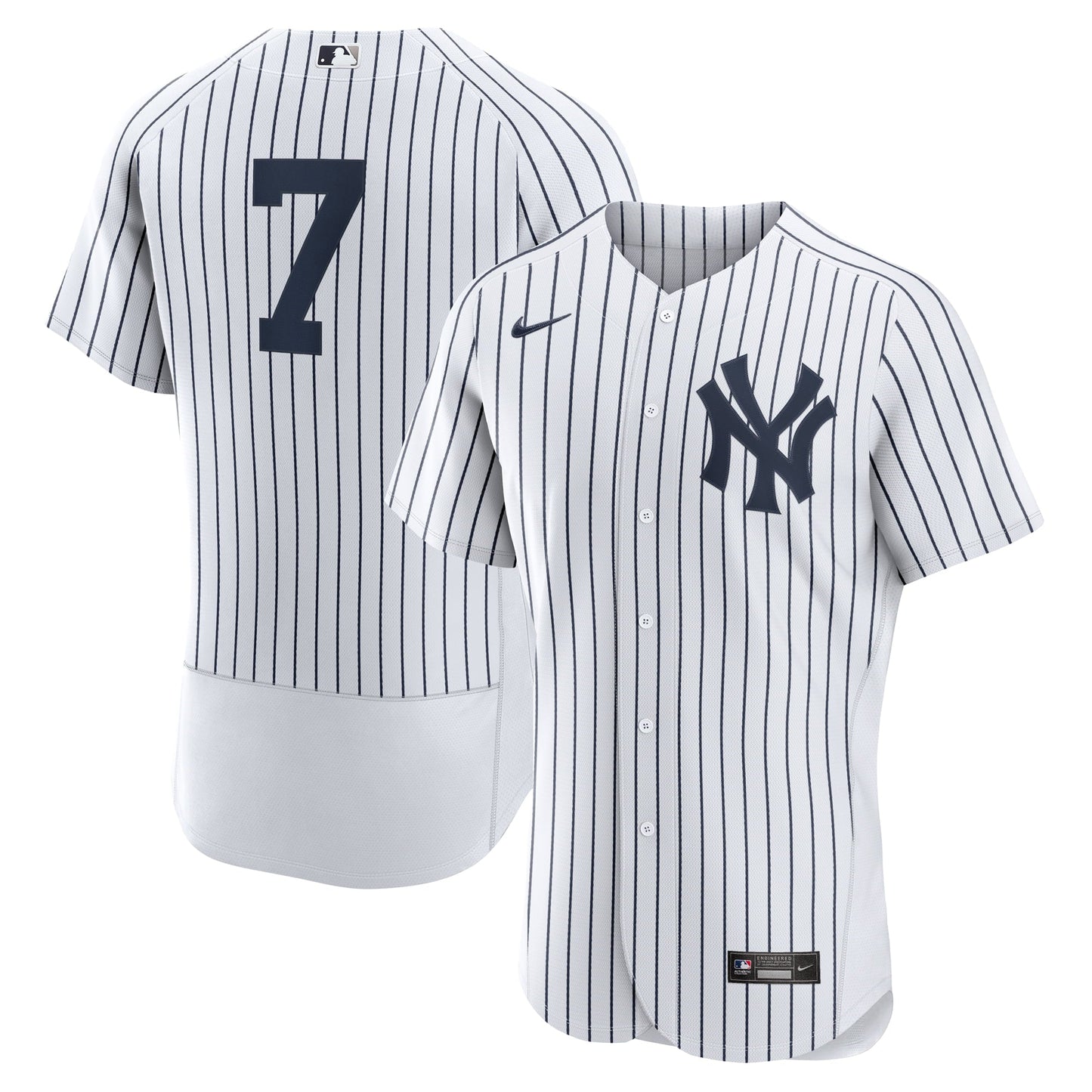 Men's Nike Mickey Mantle White New York Yankees Home Authentic Retired Player Jersey